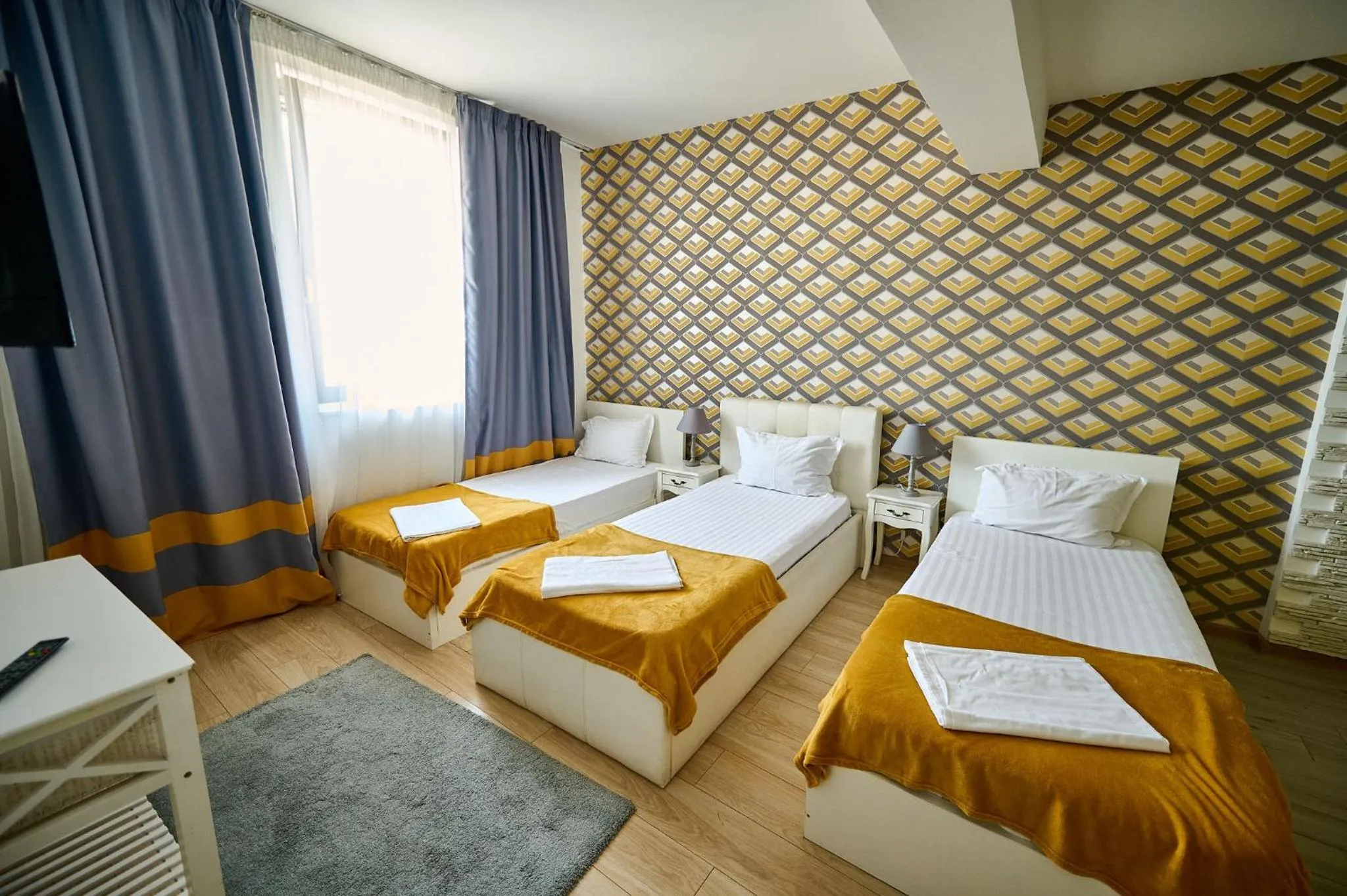 Bed in Hotel Evianne Boutique