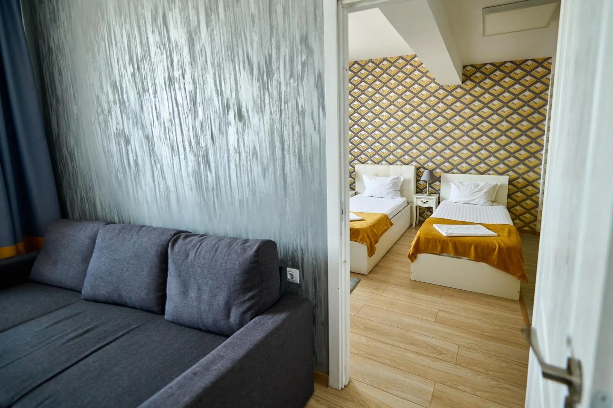 Bed in Hotel Evianne Boutique