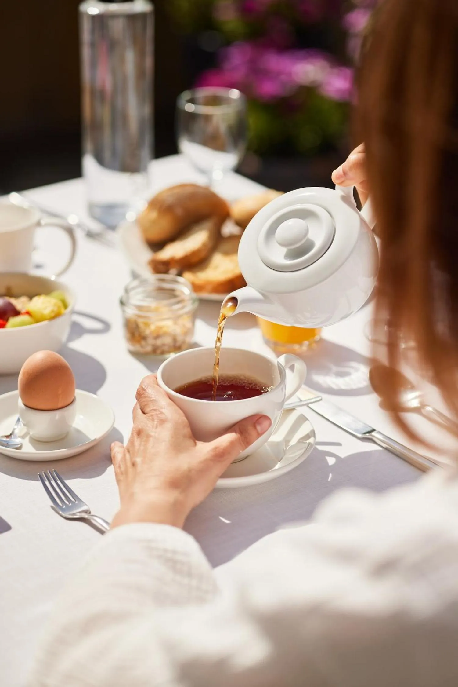 Breakfast in Iriarte Jauregia Hotel
