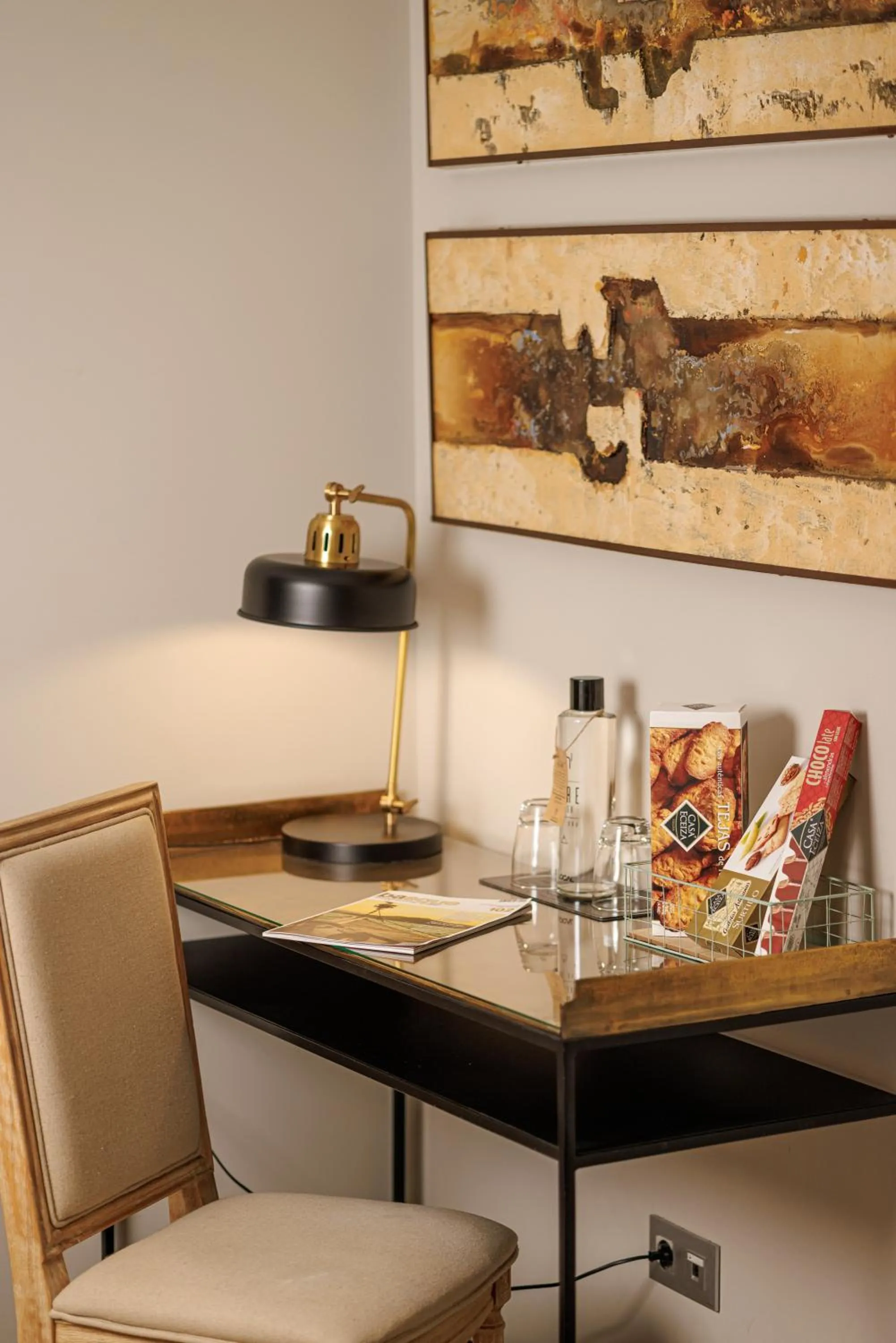 Decorative detail in Iriarte Jauregia Hotel