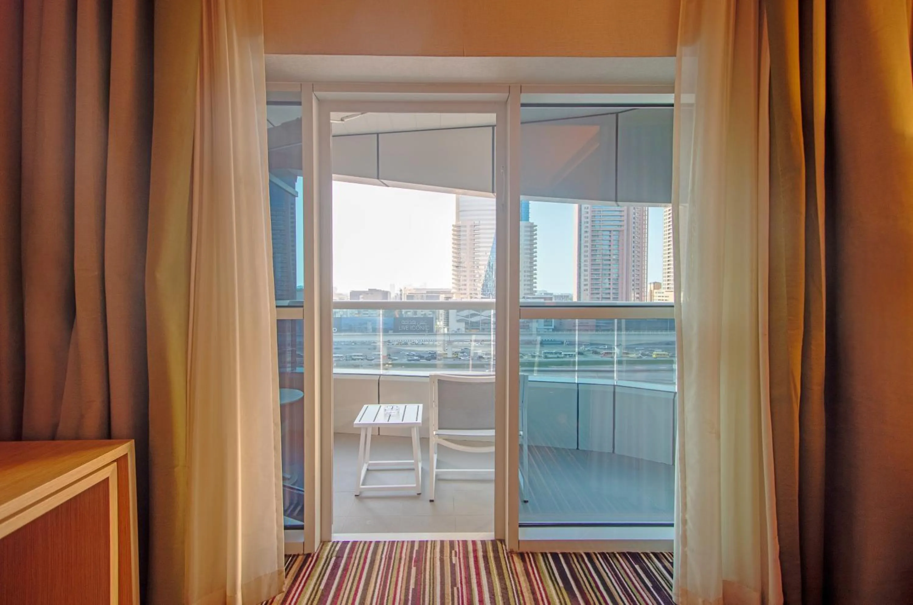 Balcony/Terrace in Naumi Hotel Dubai