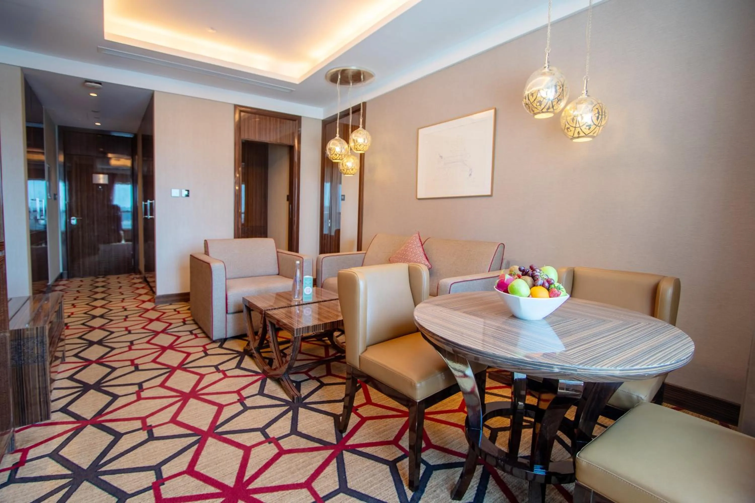 Living room in Naumi Hotel Dubai