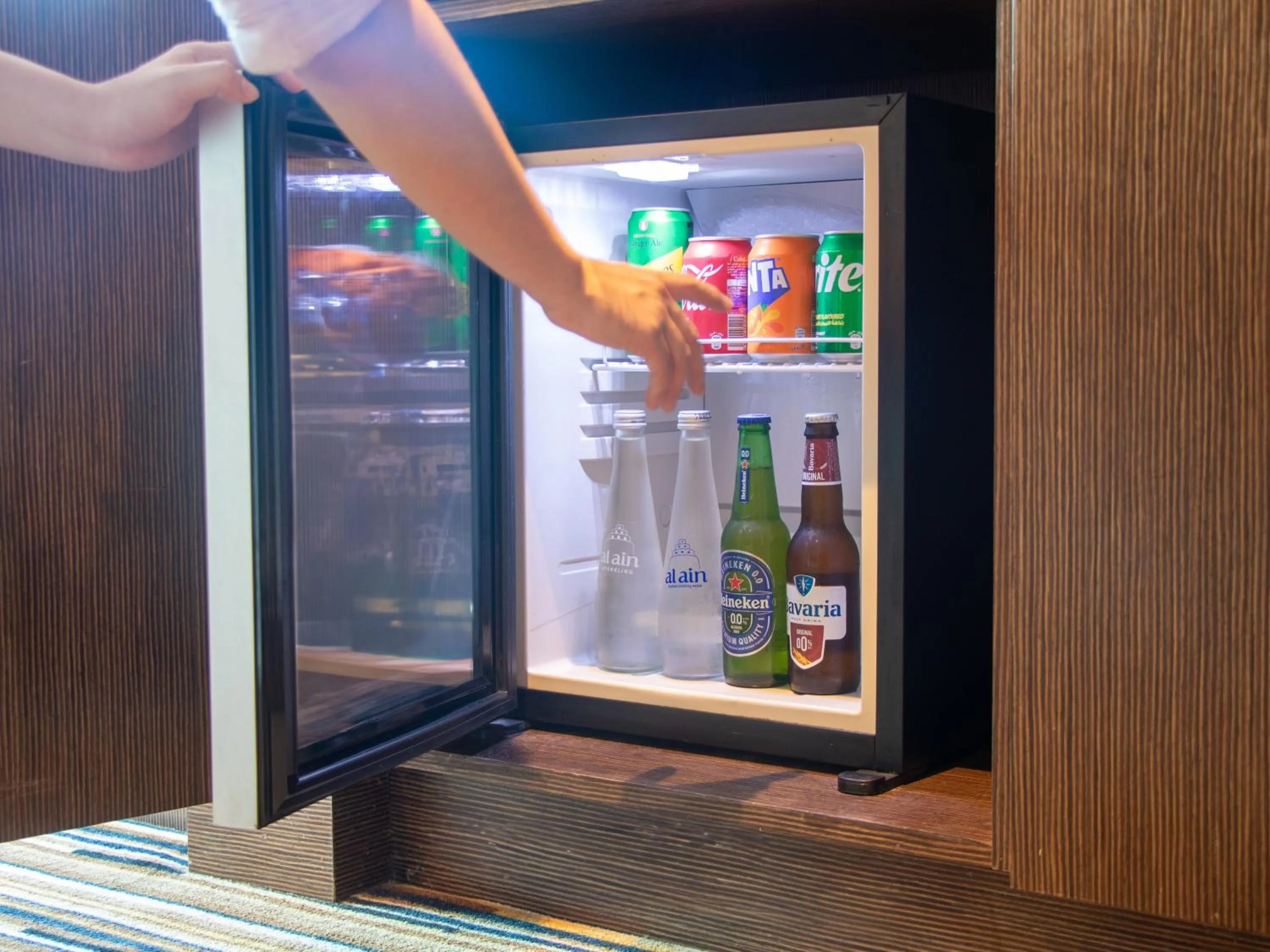 Bedroom in Naumi Hotel Dubai