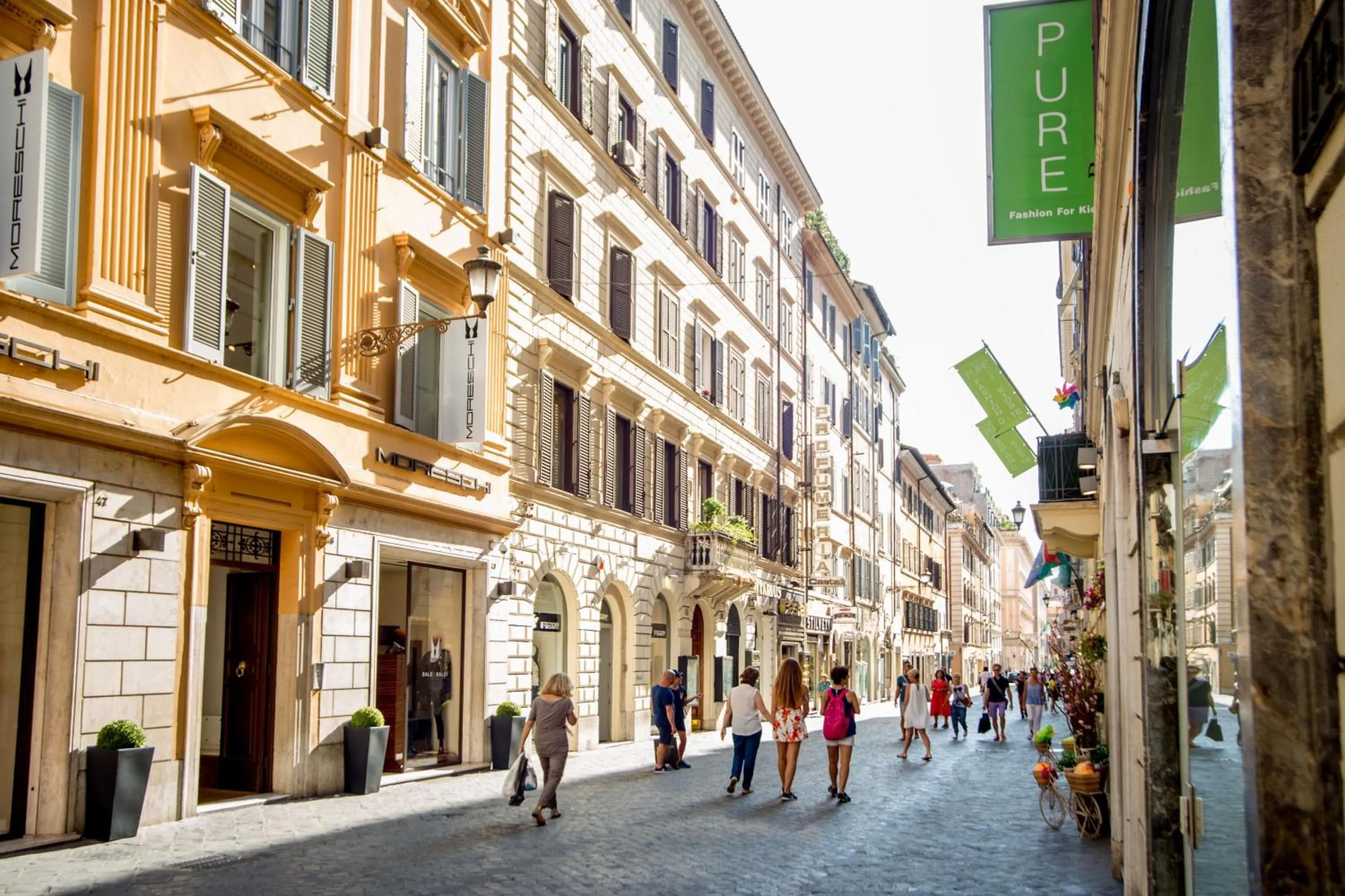 Property building in Frattina Grand Suite Guesthouse