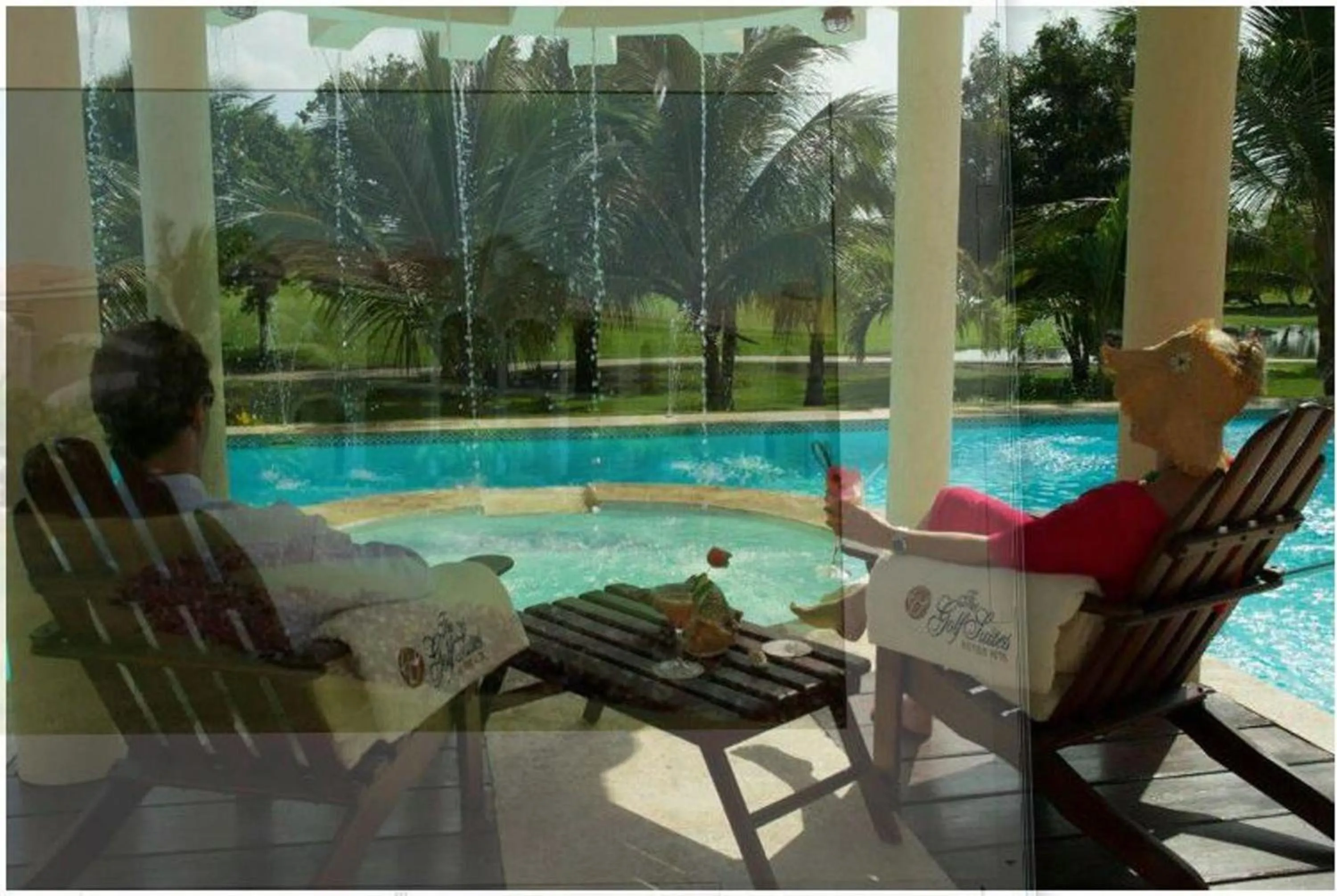 Swimming pool in The Golf Suites