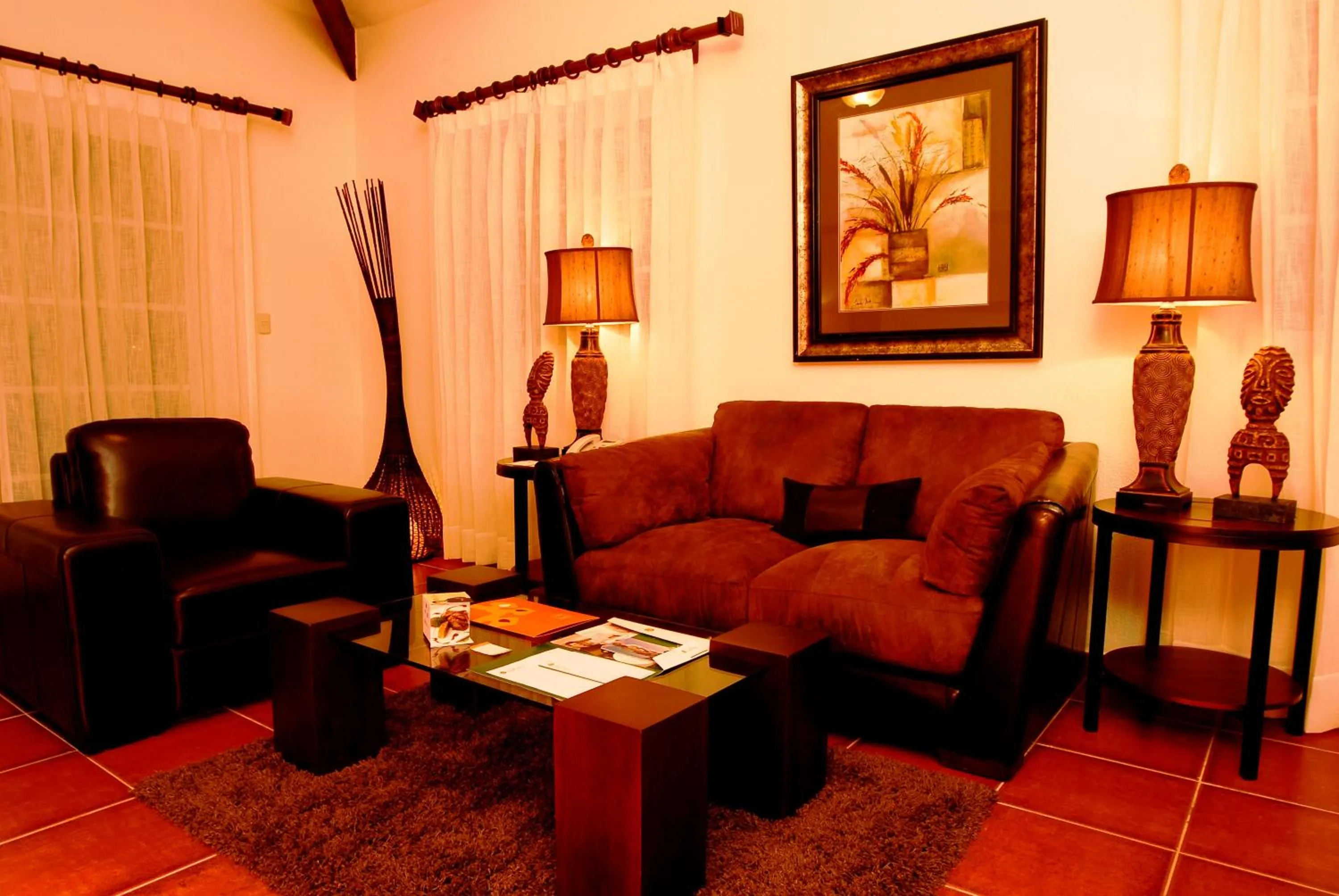 Living room in The Golf Suites