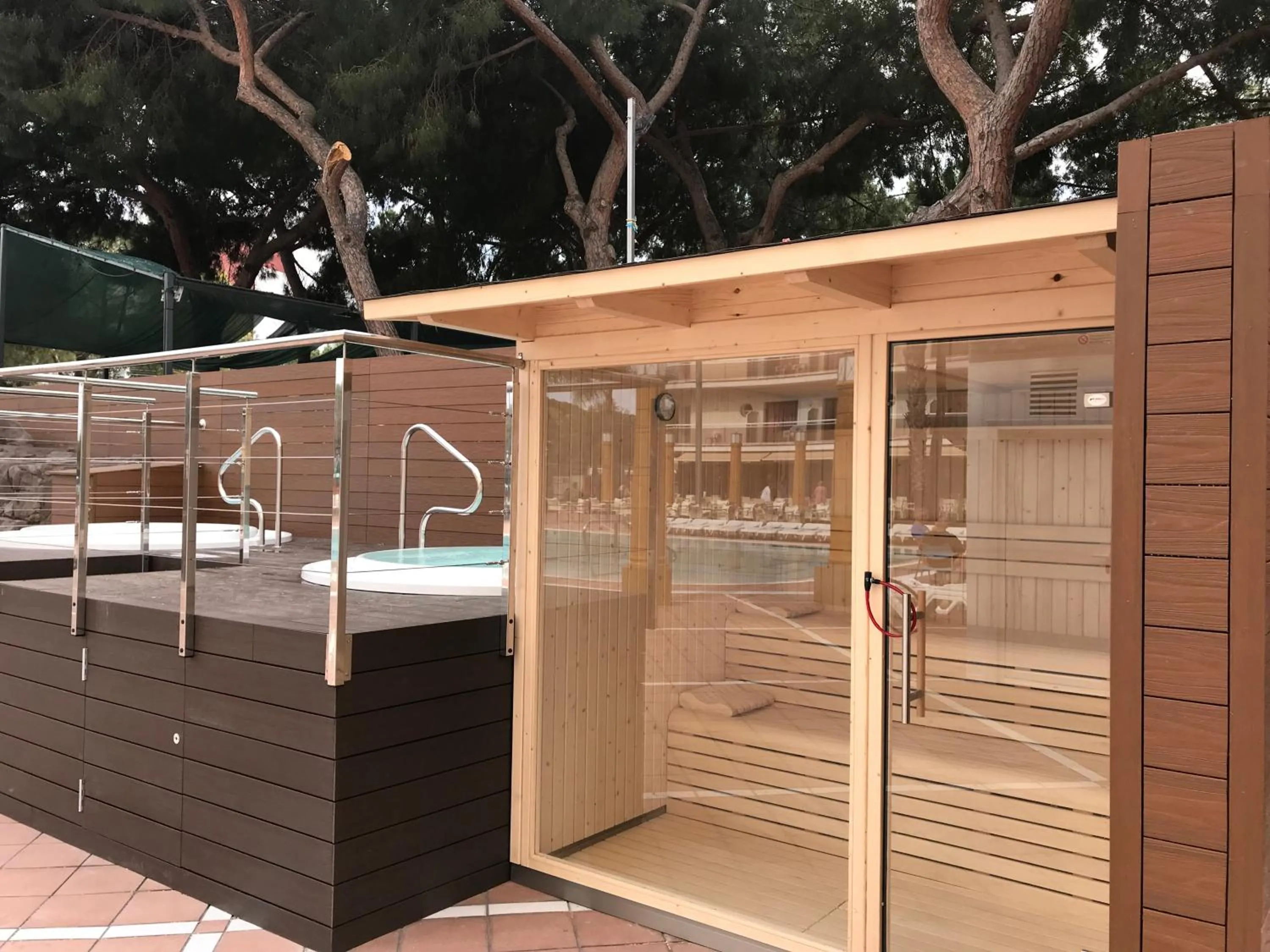 Sauna in Hotel Reymar