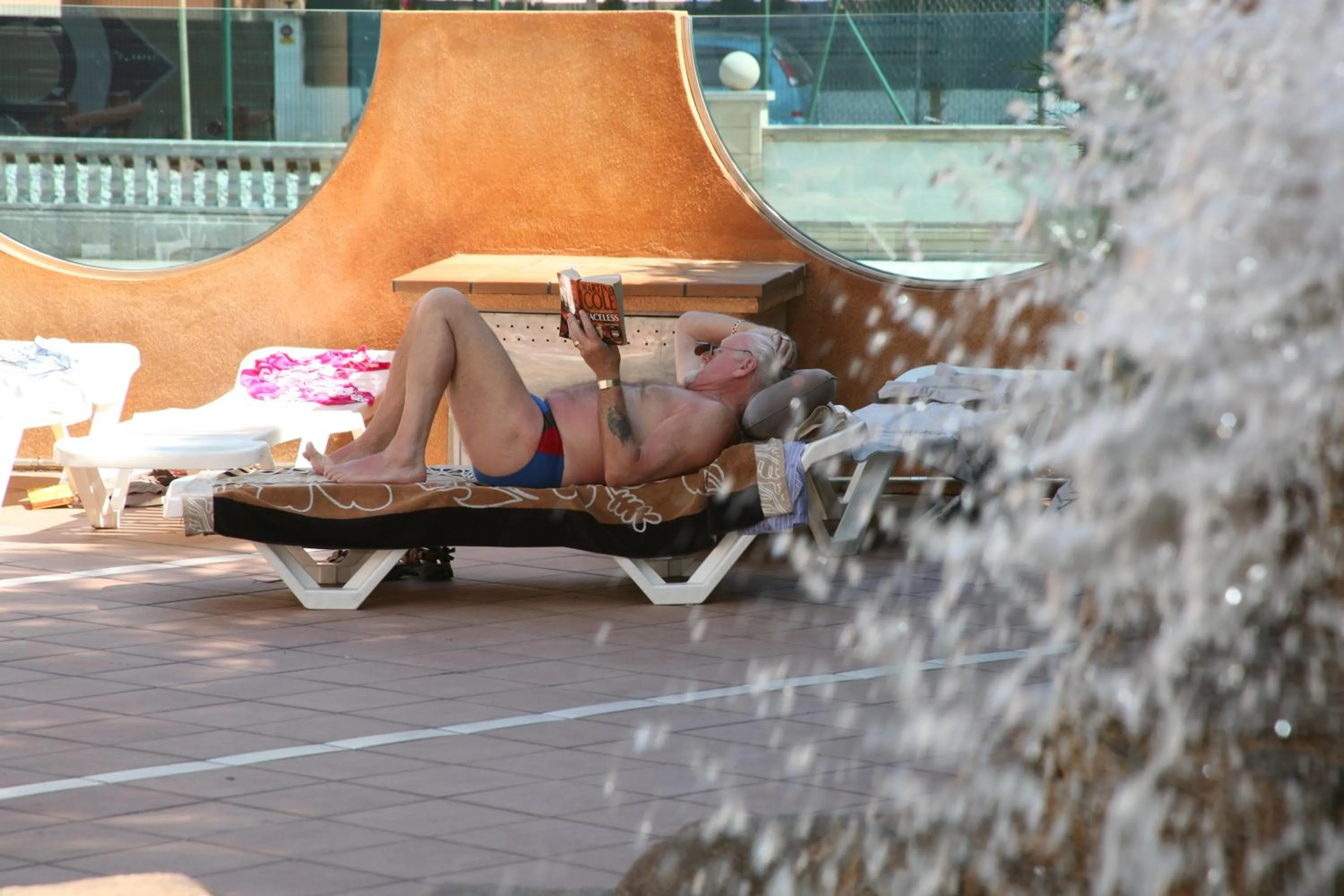 Swimming pool in Hotel Reymar