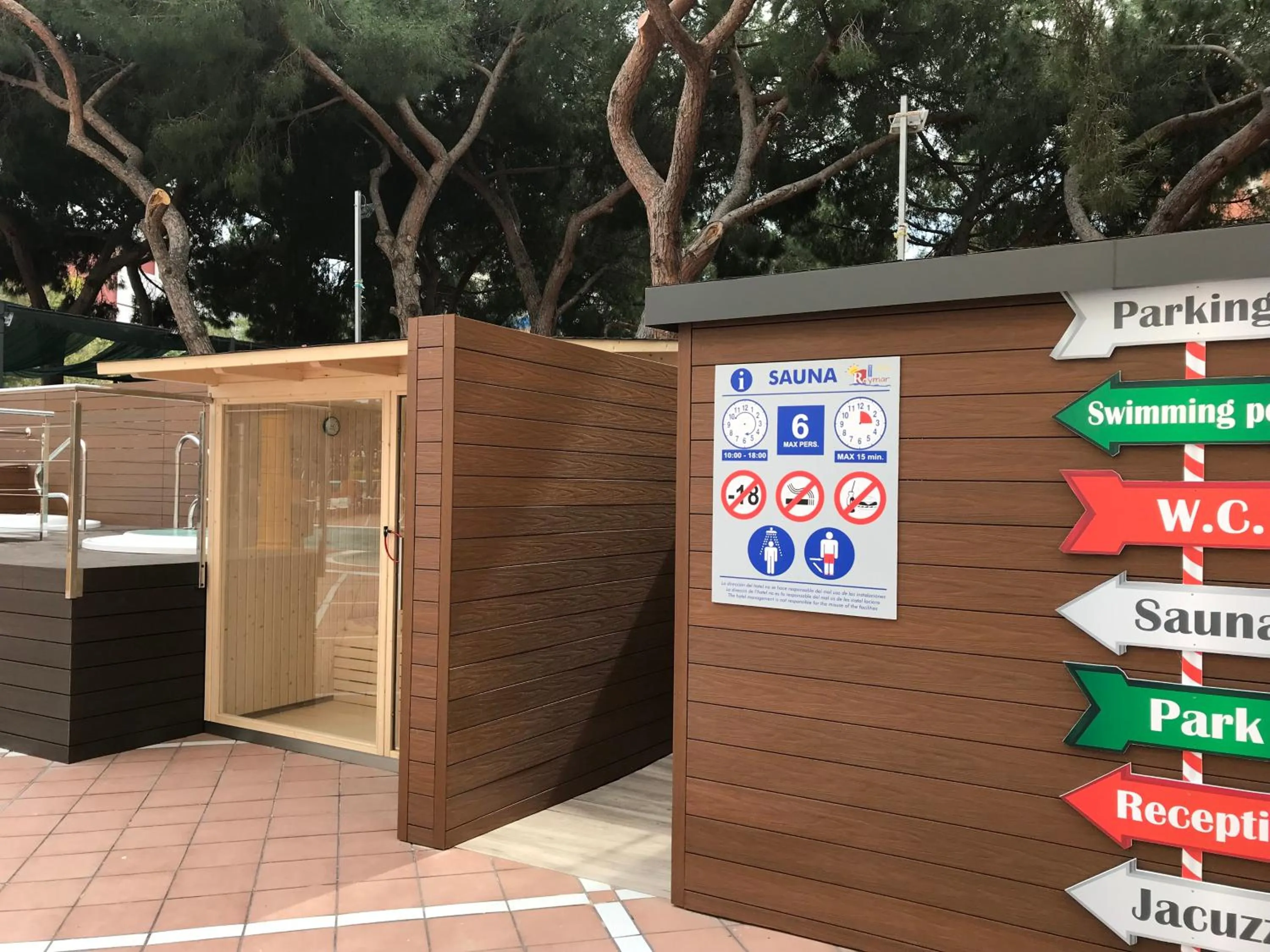 Spa and wellness centre/facilities in Hotel Reymar