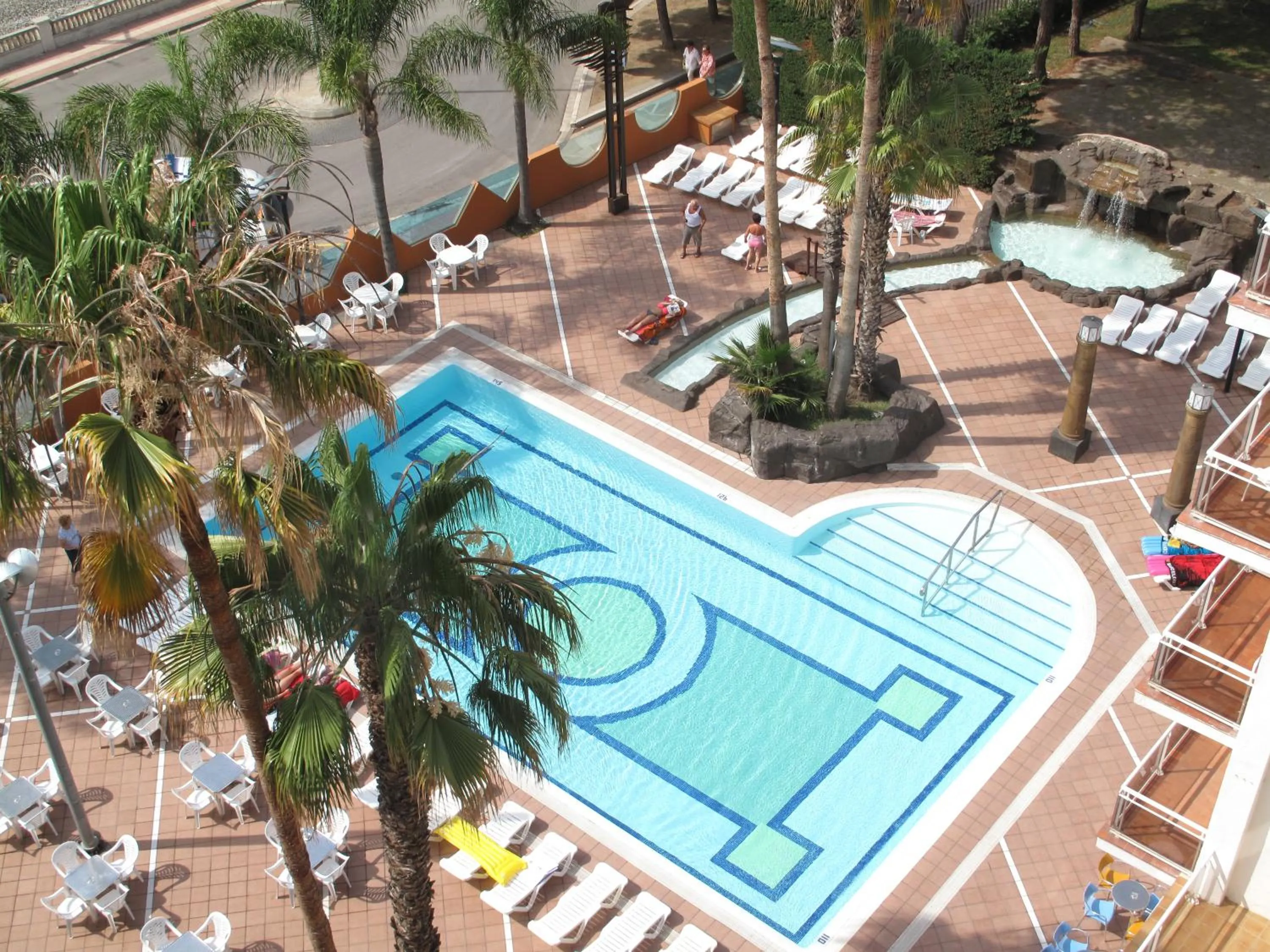 Bird's eye view in Hotel Reymar
