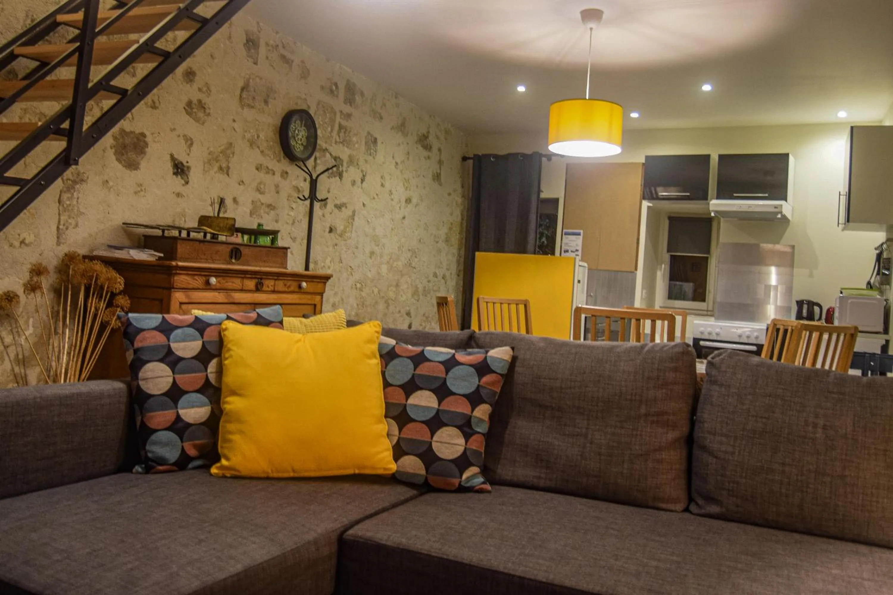 Living room in Saumur Loire Chambres et Gîte