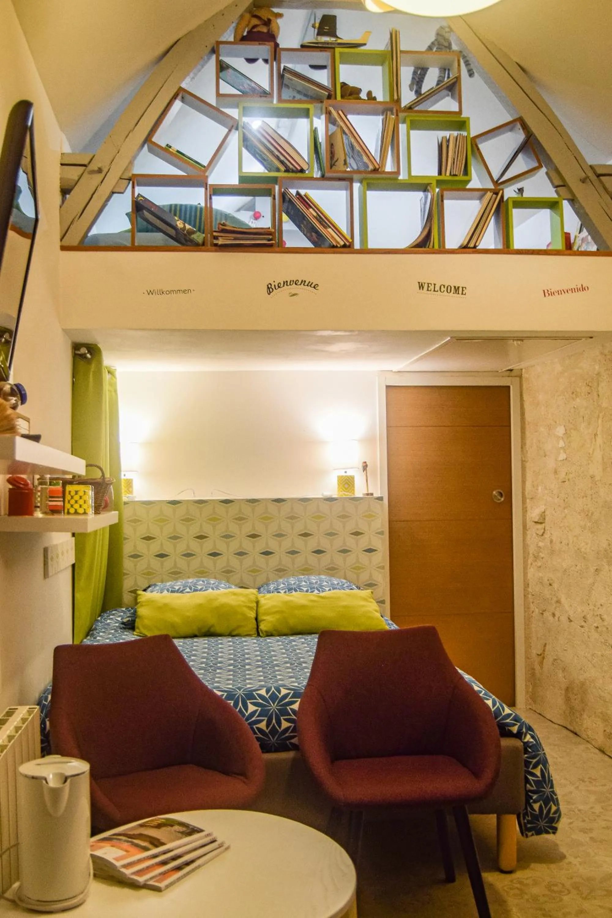 Bedroom in Saumur Loire Chambres et Gîte