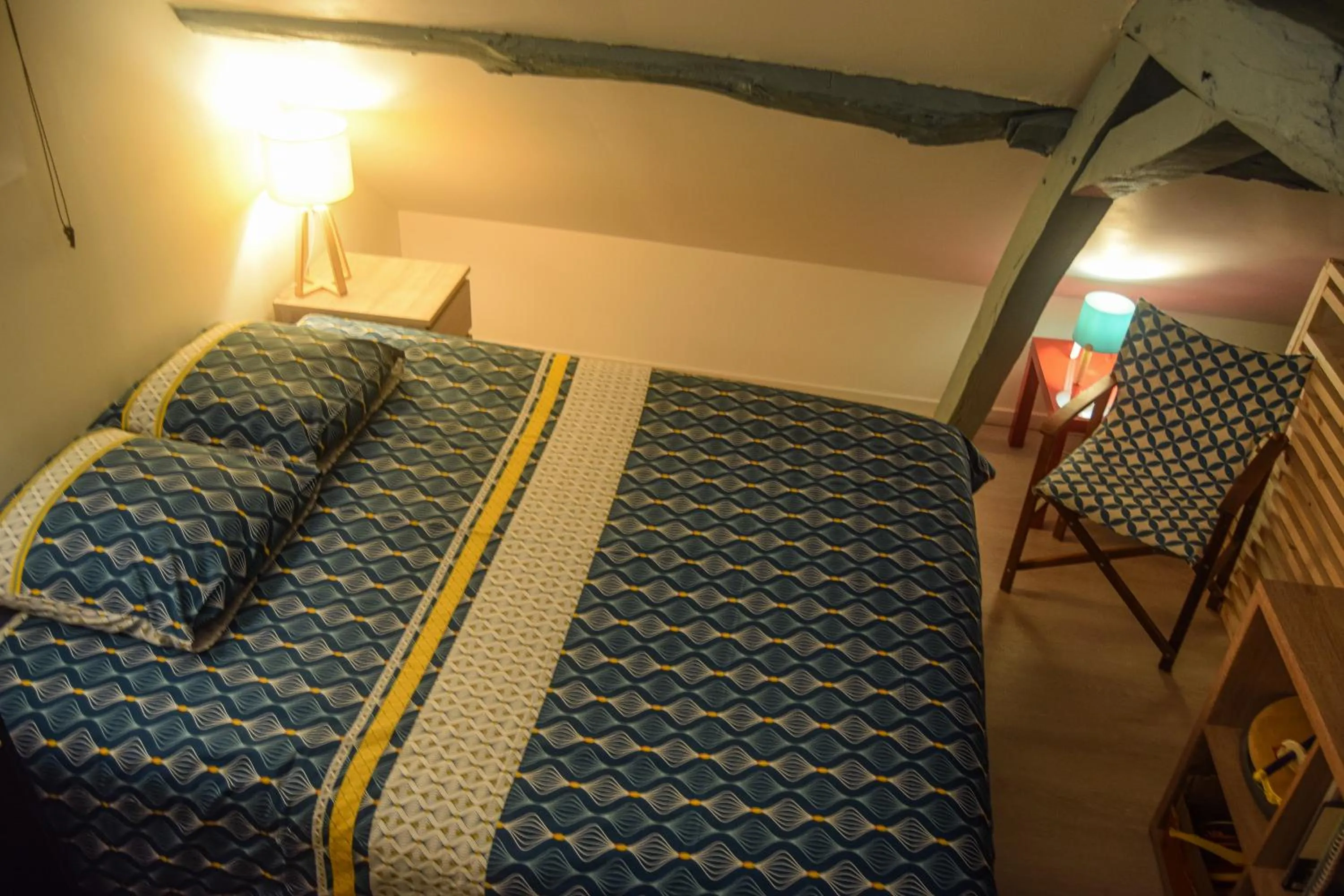 Bedroom in Saumur Loire Chambres et Gîte