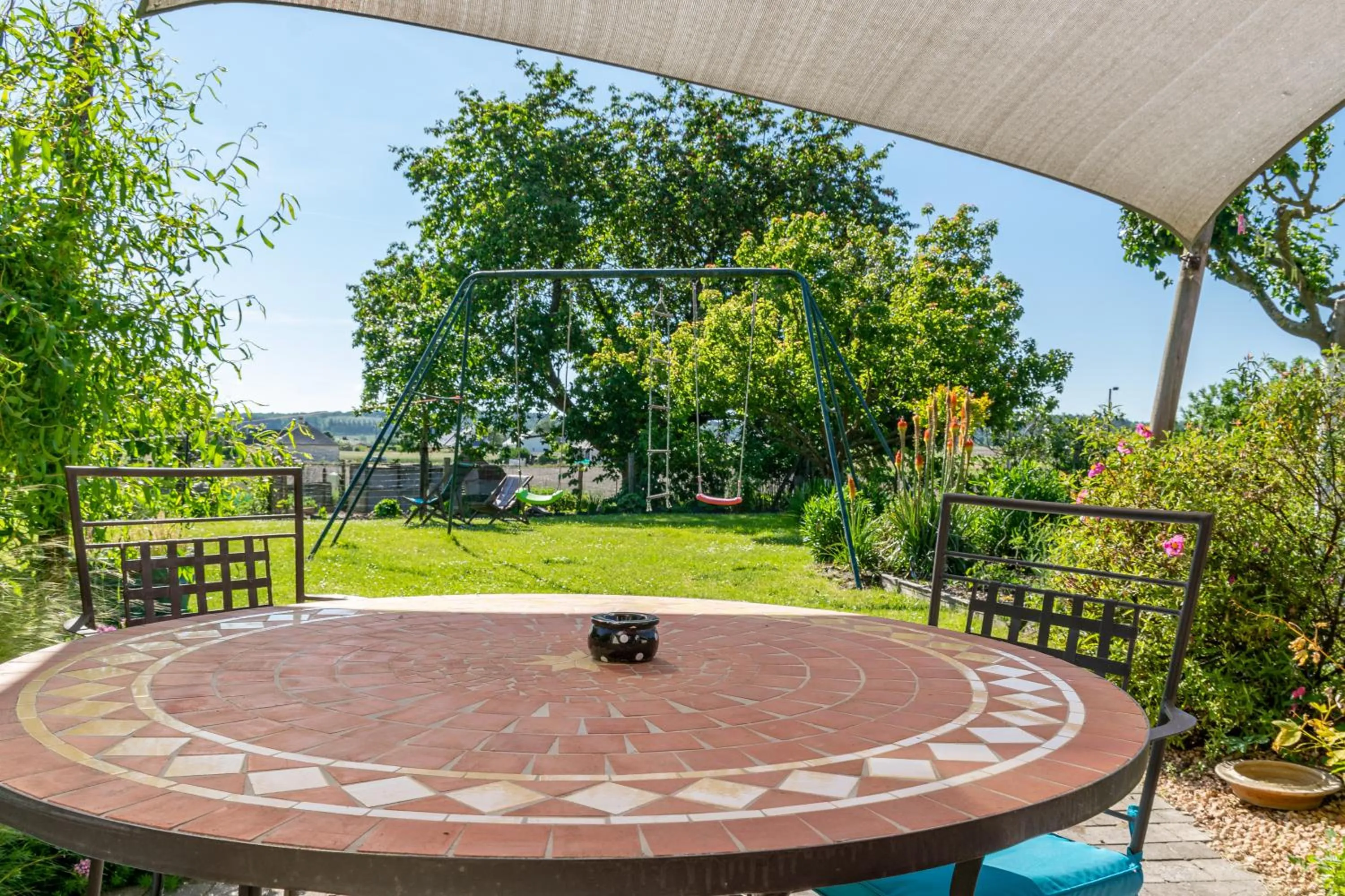 Balcony/Terrace in Saumur Loire Chambres et Gîte