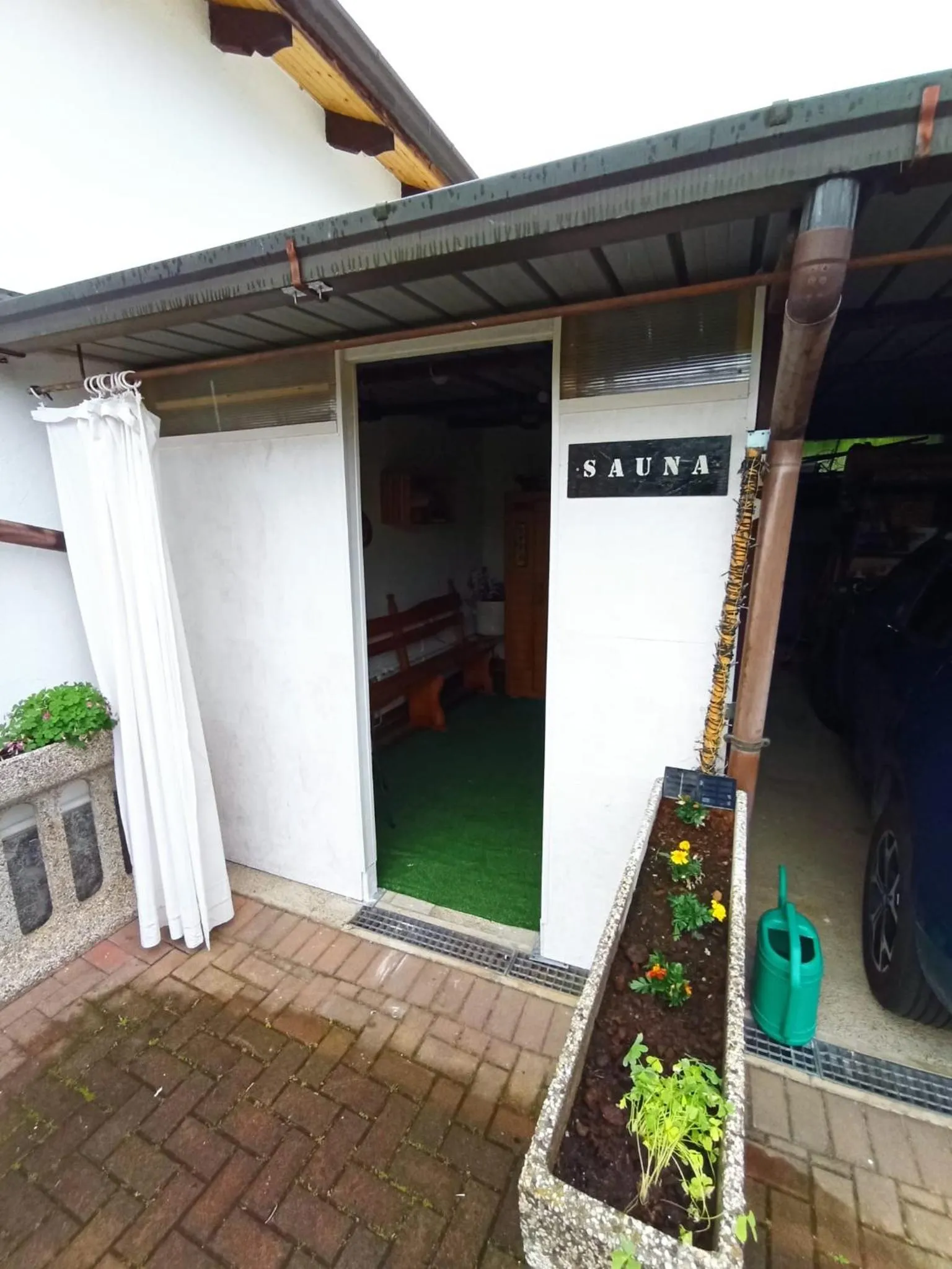 Sauna in B&B La Casetta