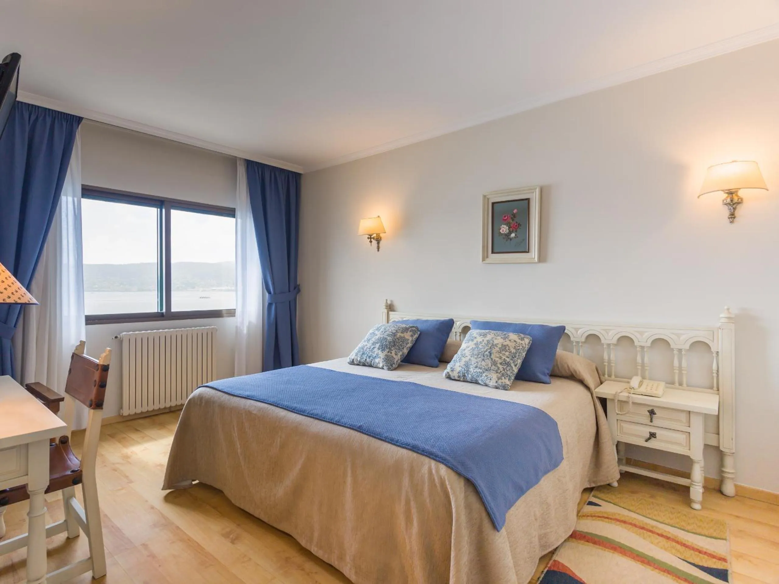 Decorative detail, Bed in Hotel Stellamaris