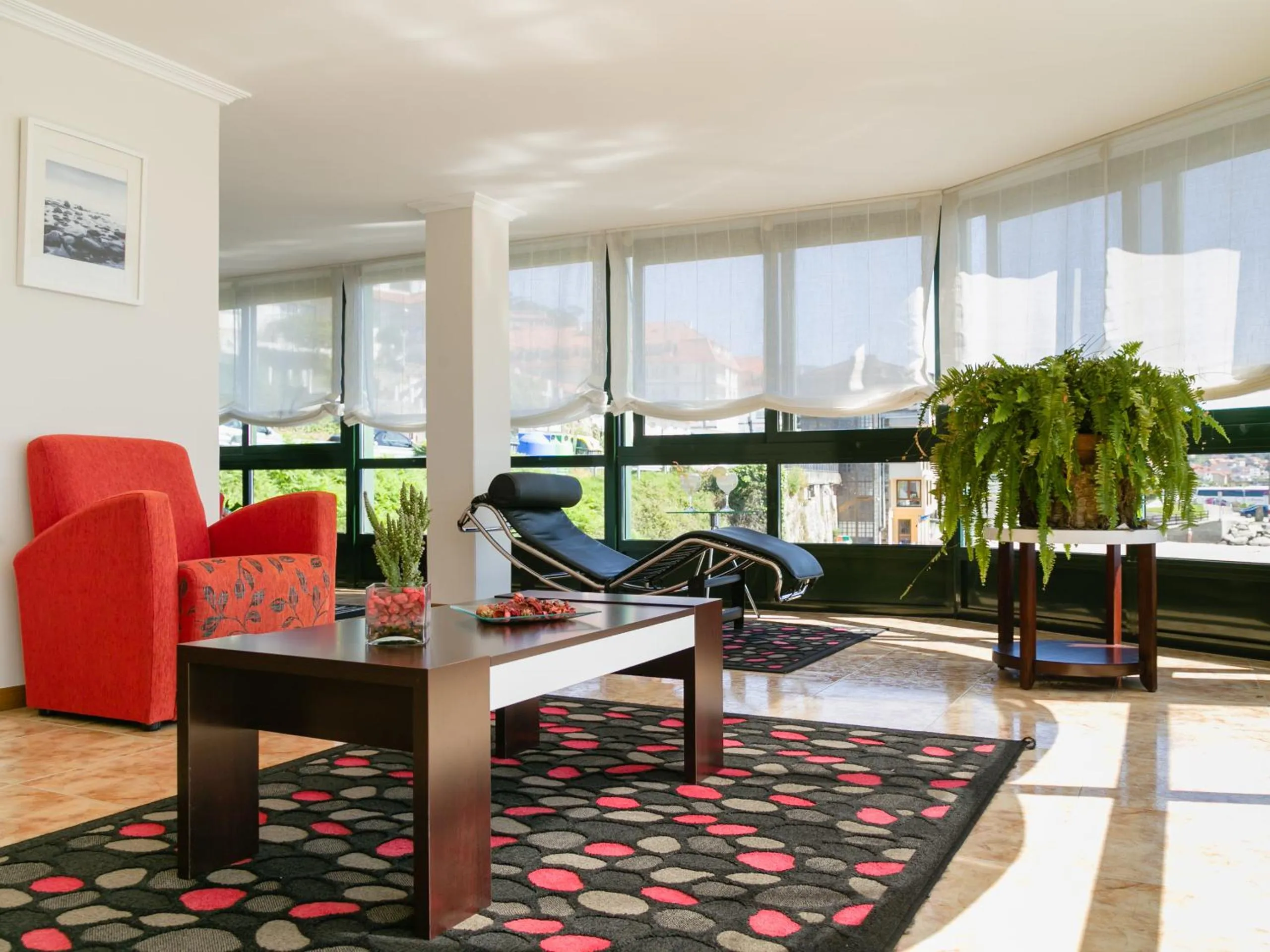 Communal lounge/ TV room in Hotel Stellamaris