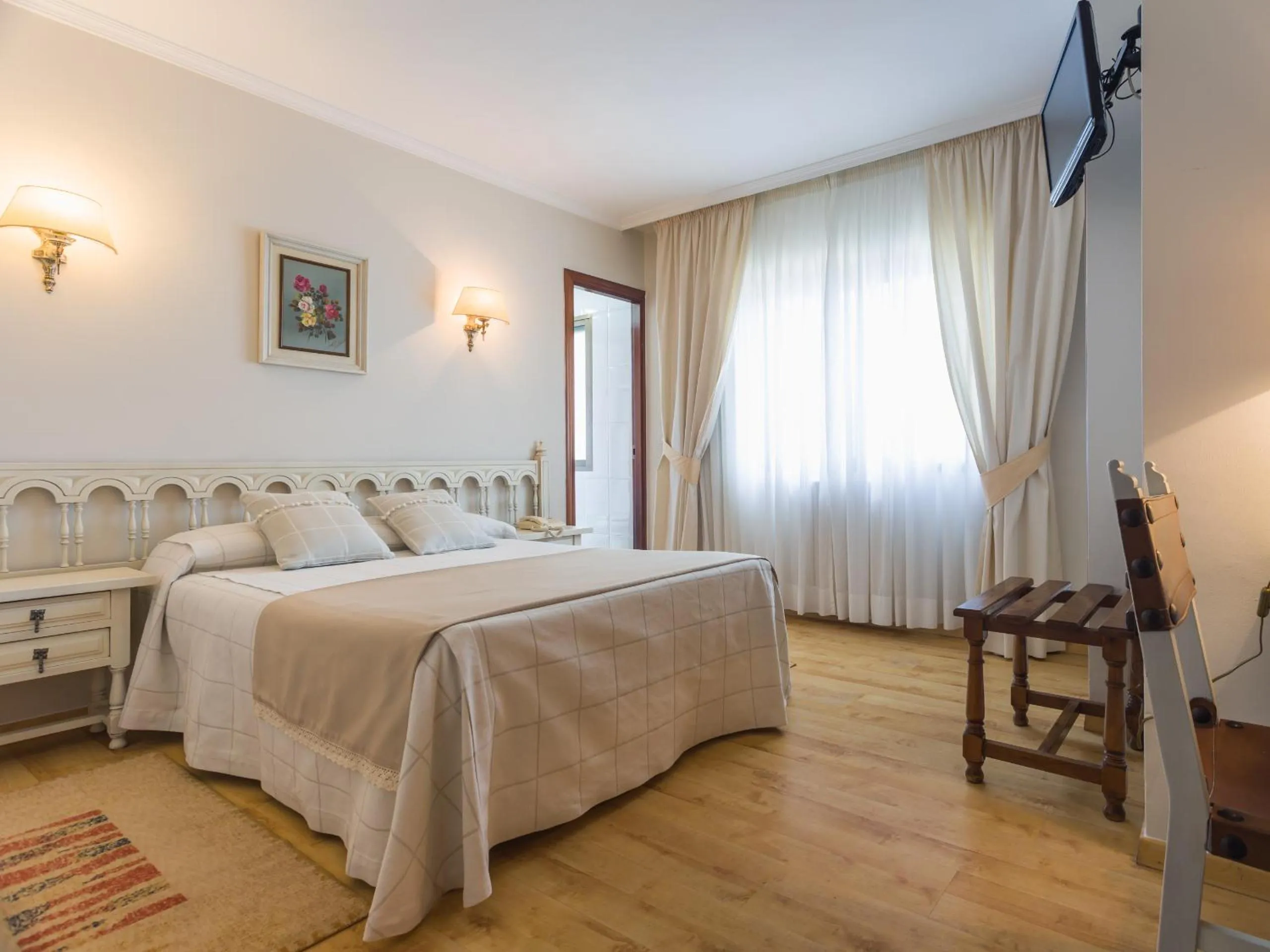 Decorative detail, Bed in Hotel Stellamaris