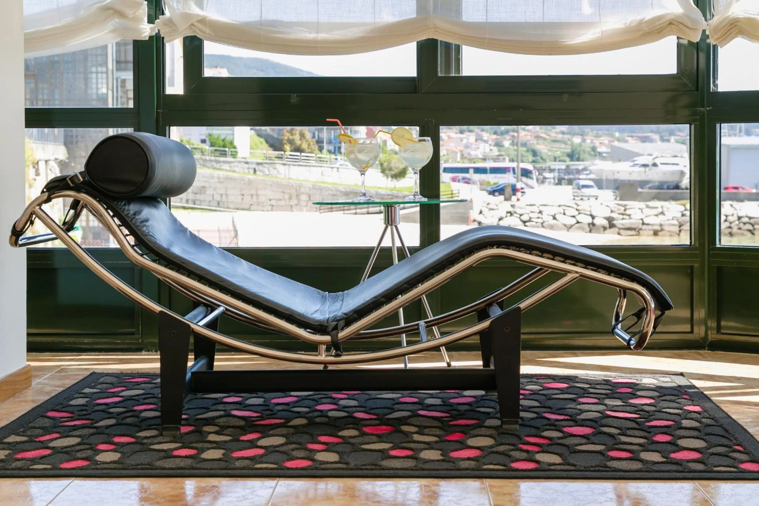 Communal lounge/ TV room in Hotel Stellamaris