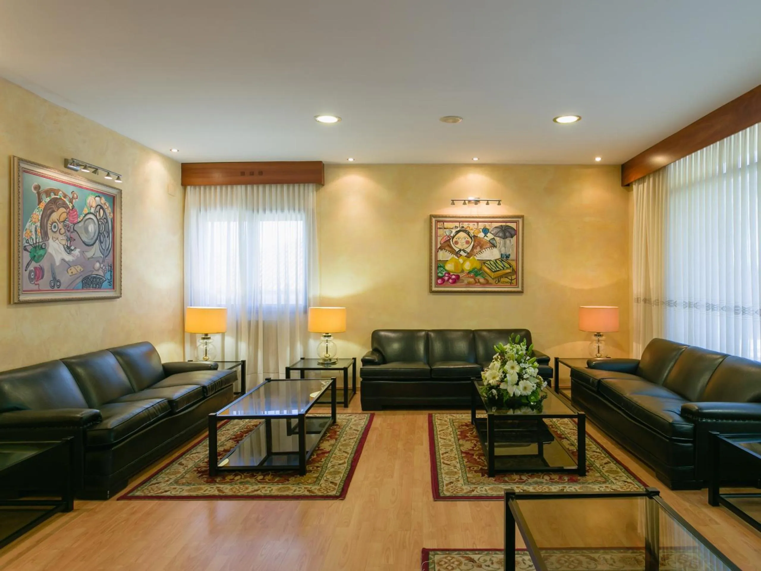 Communal lounge/ TV room in Hotel Stellamaris