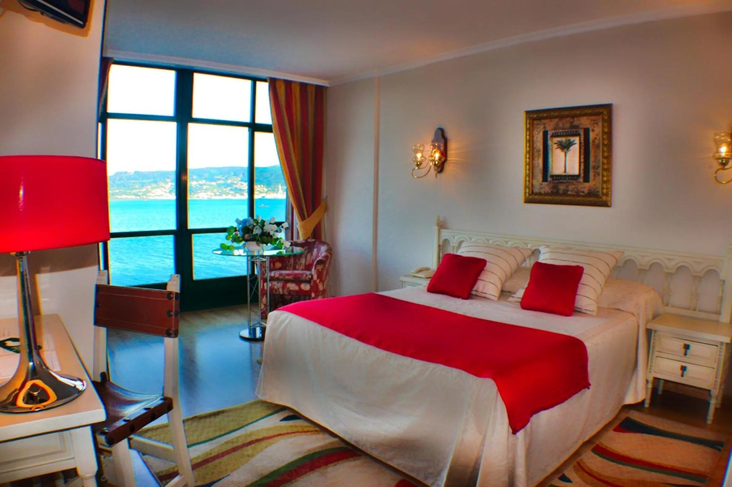 Decorative detail, Bed in Hotel Stellamaris