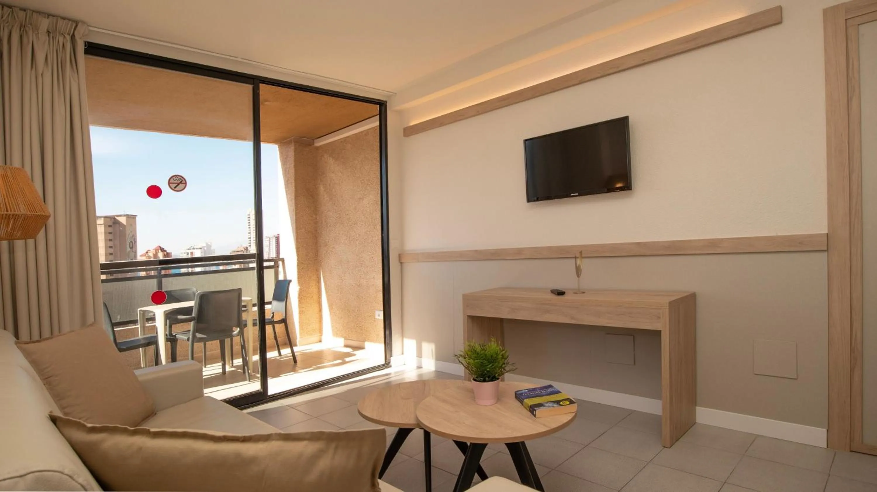 Living room in Dynastic Rooms Apartments