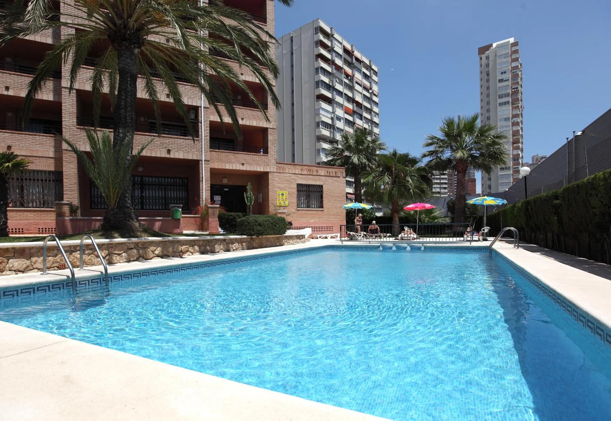 Swimming pool in La Caseta Apartments
