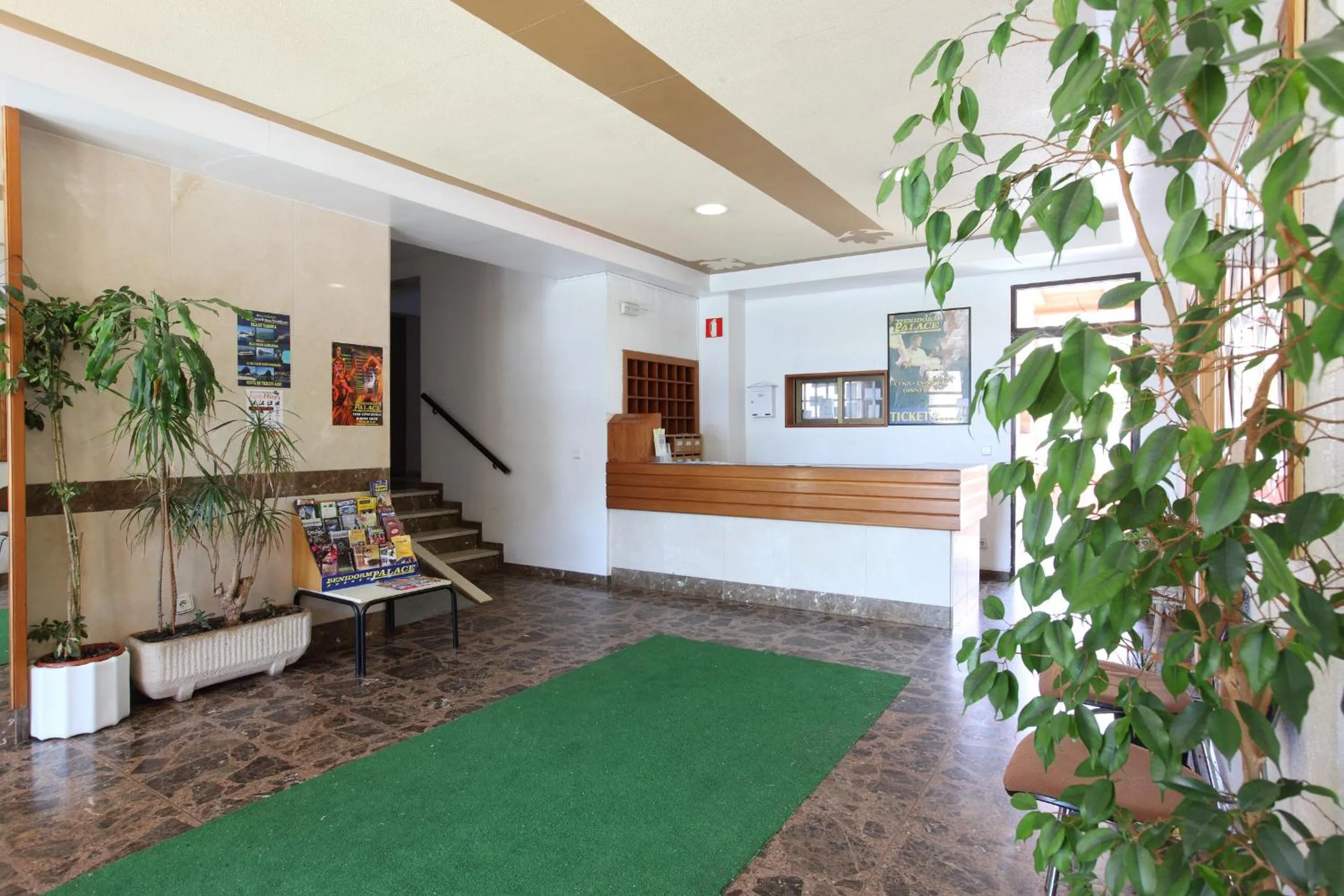 Lobby or reception in La Caseta Apartments