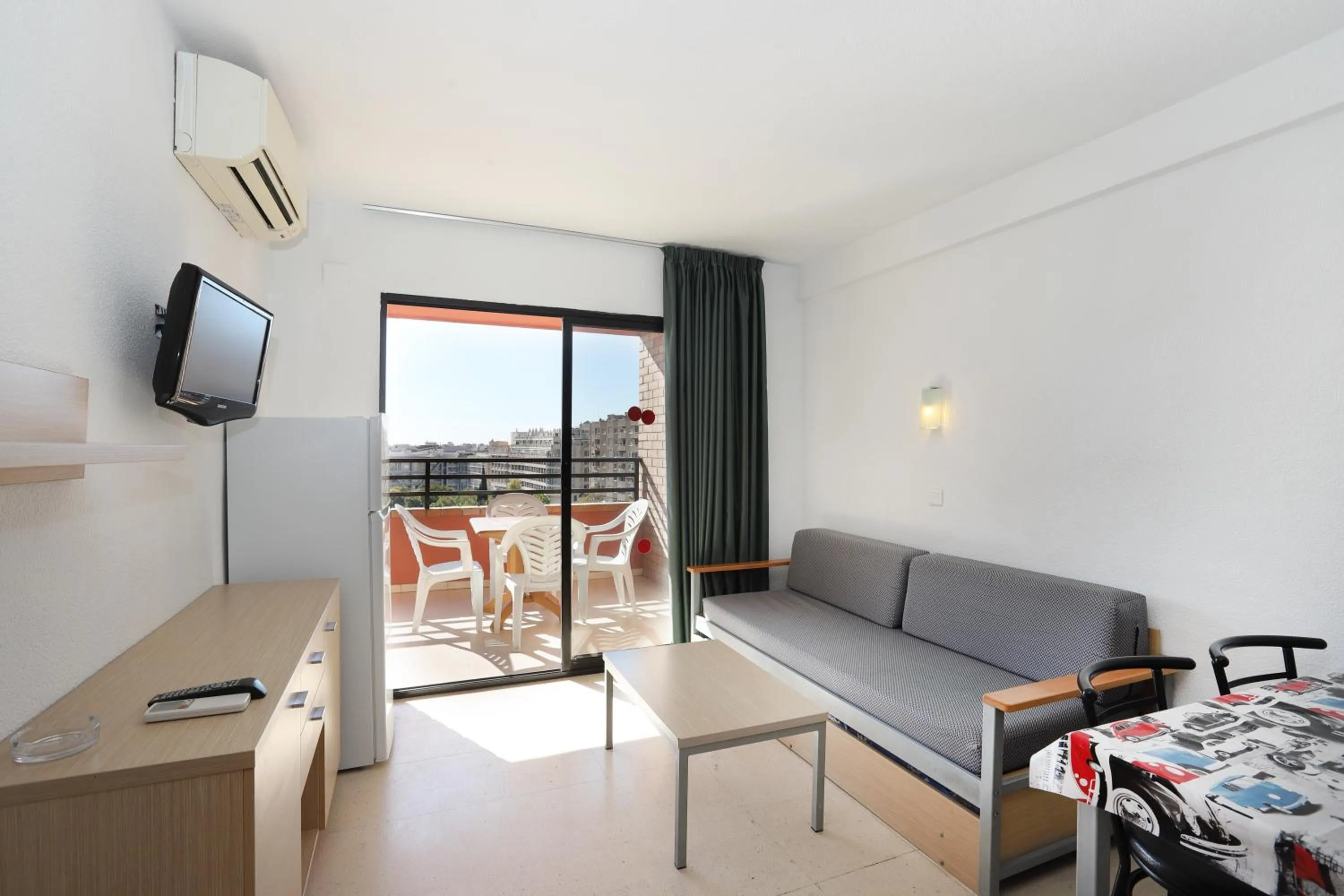 TV and multimedia in La Caseta Apartments