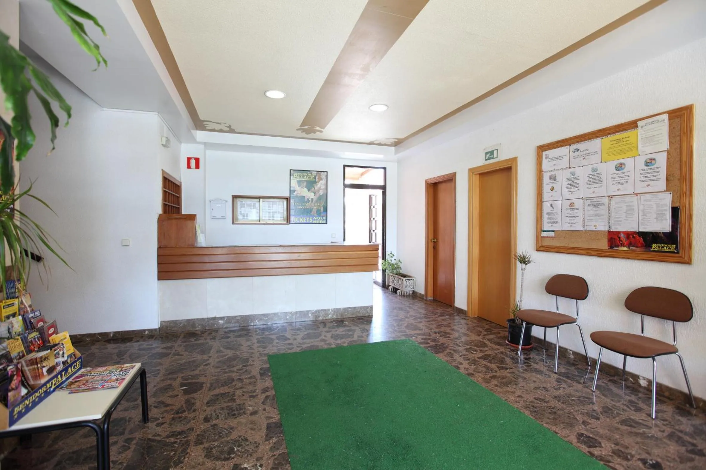 Lobby or reception in La Caseta Apartments