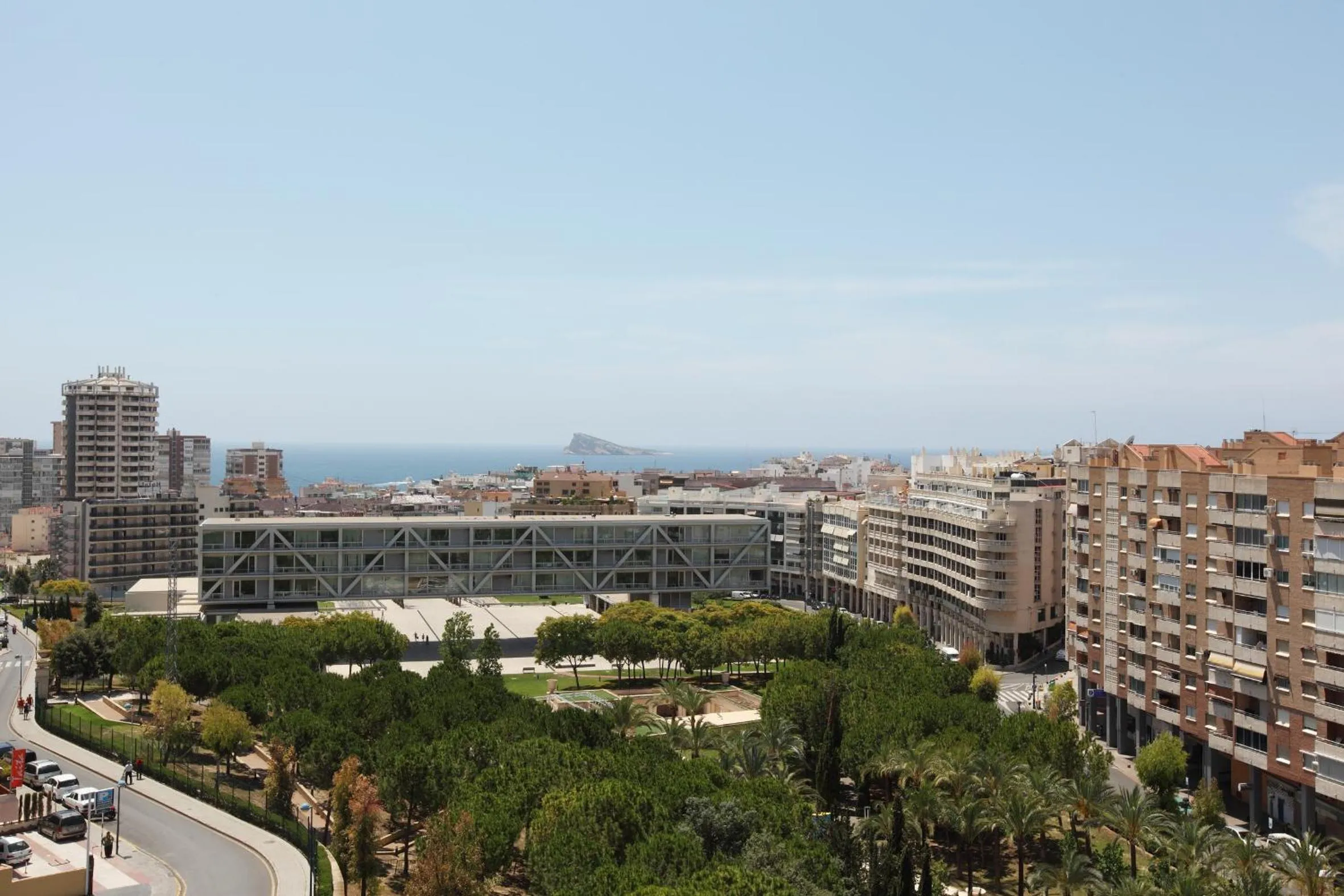 Bird's eye view in La Caseta Apartments
