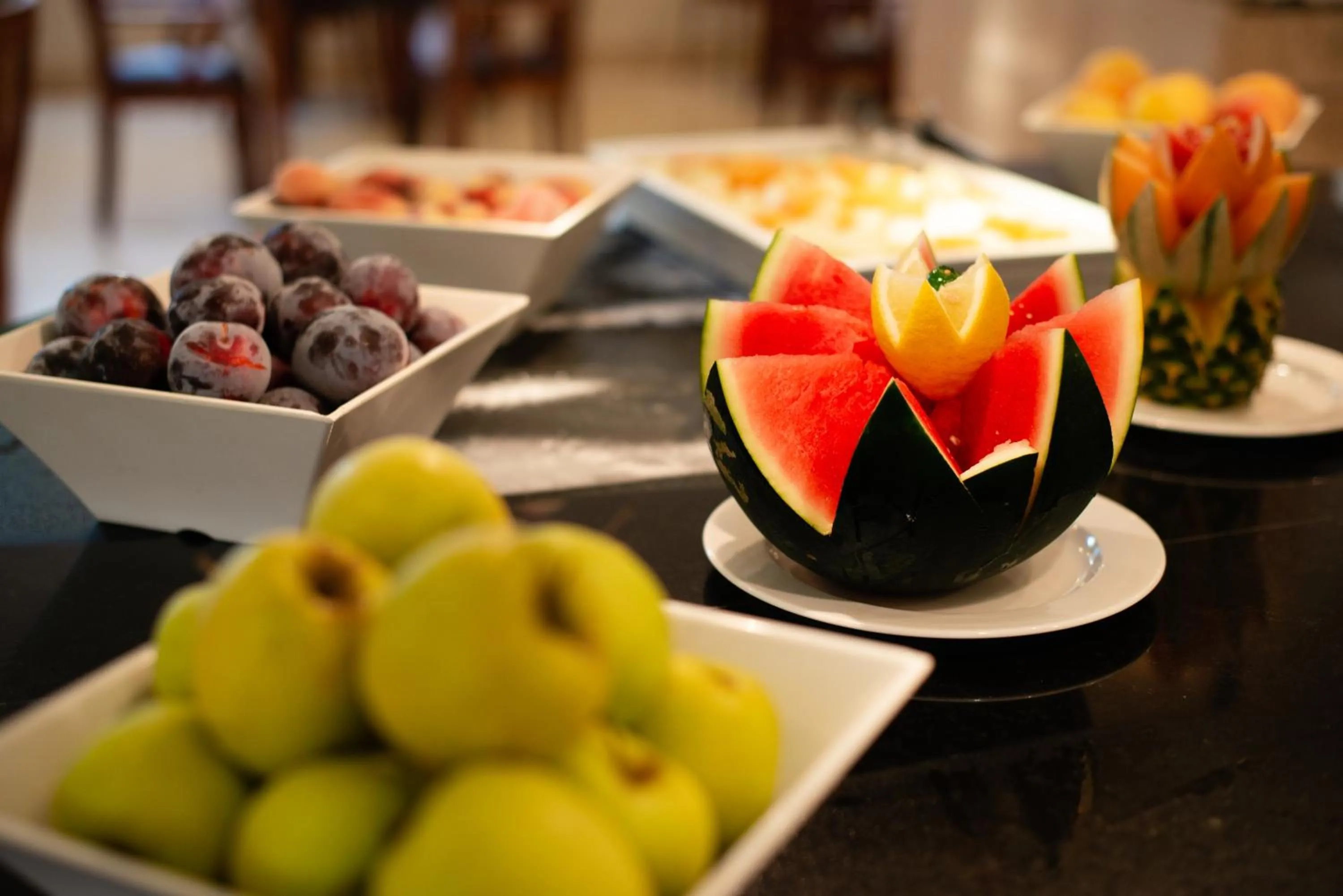 Buffet breakfast in Hotel Las Vegas