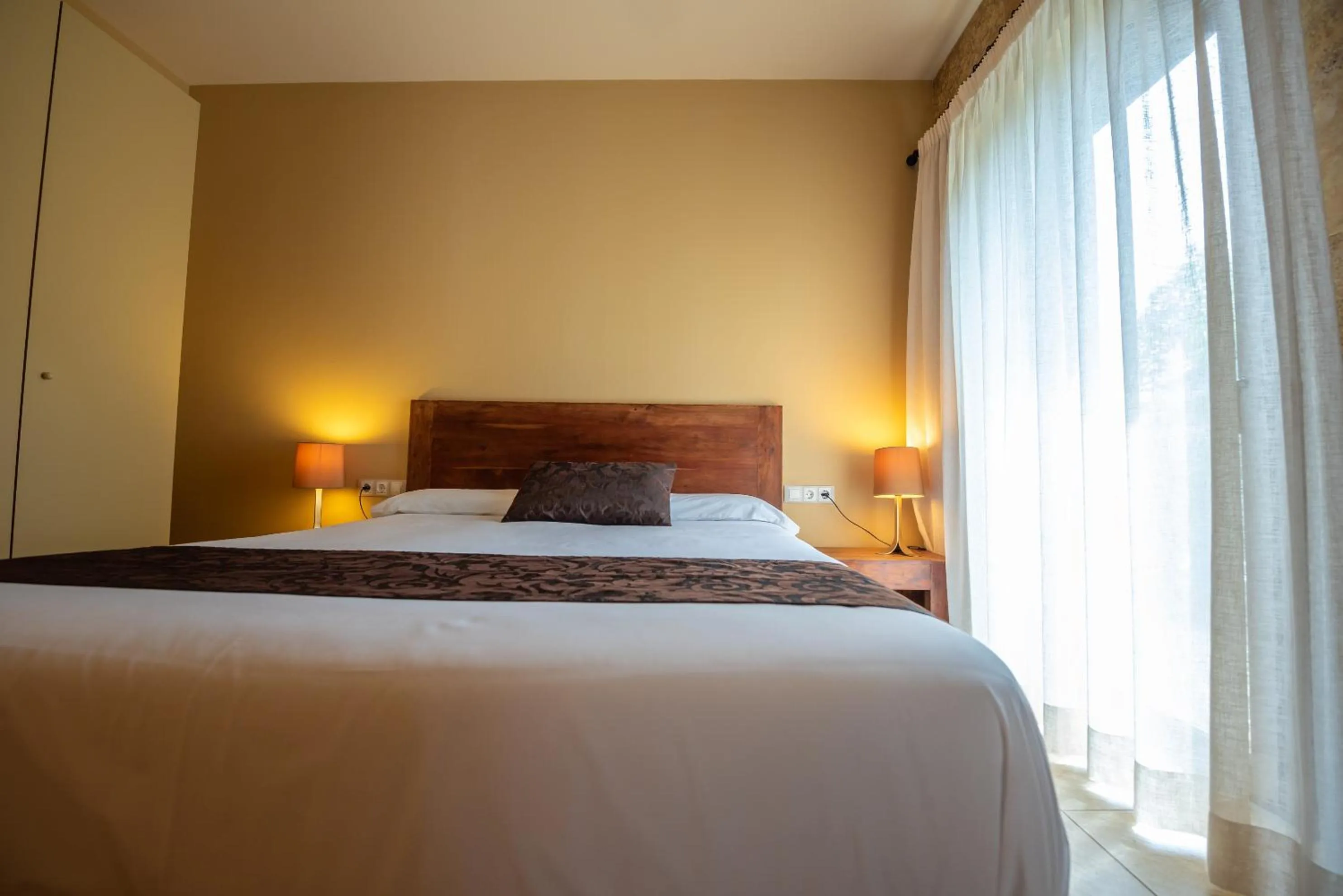 Bed in L'Arcada de Fares