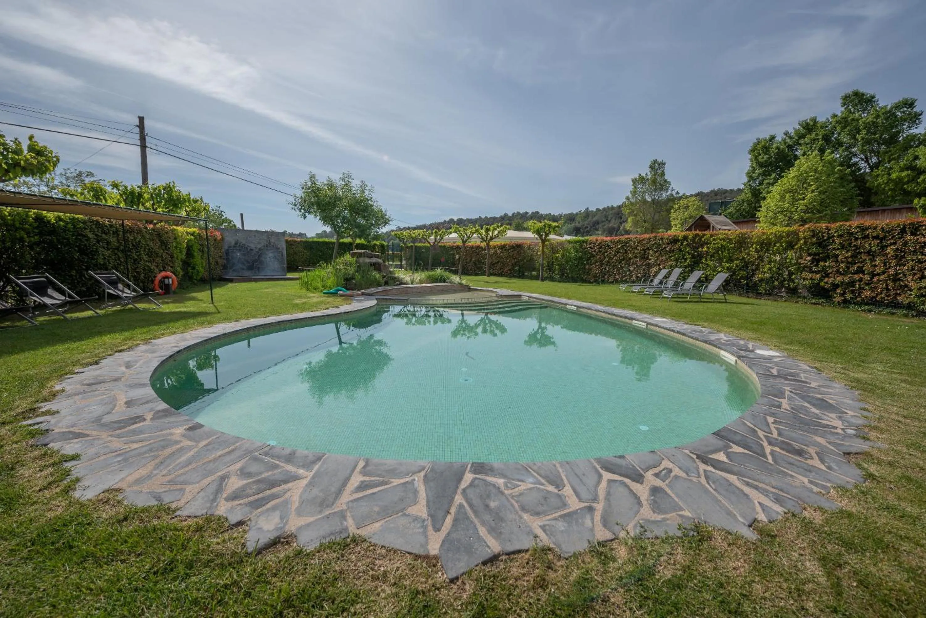 Swimming pool in L'Arcada de Fares