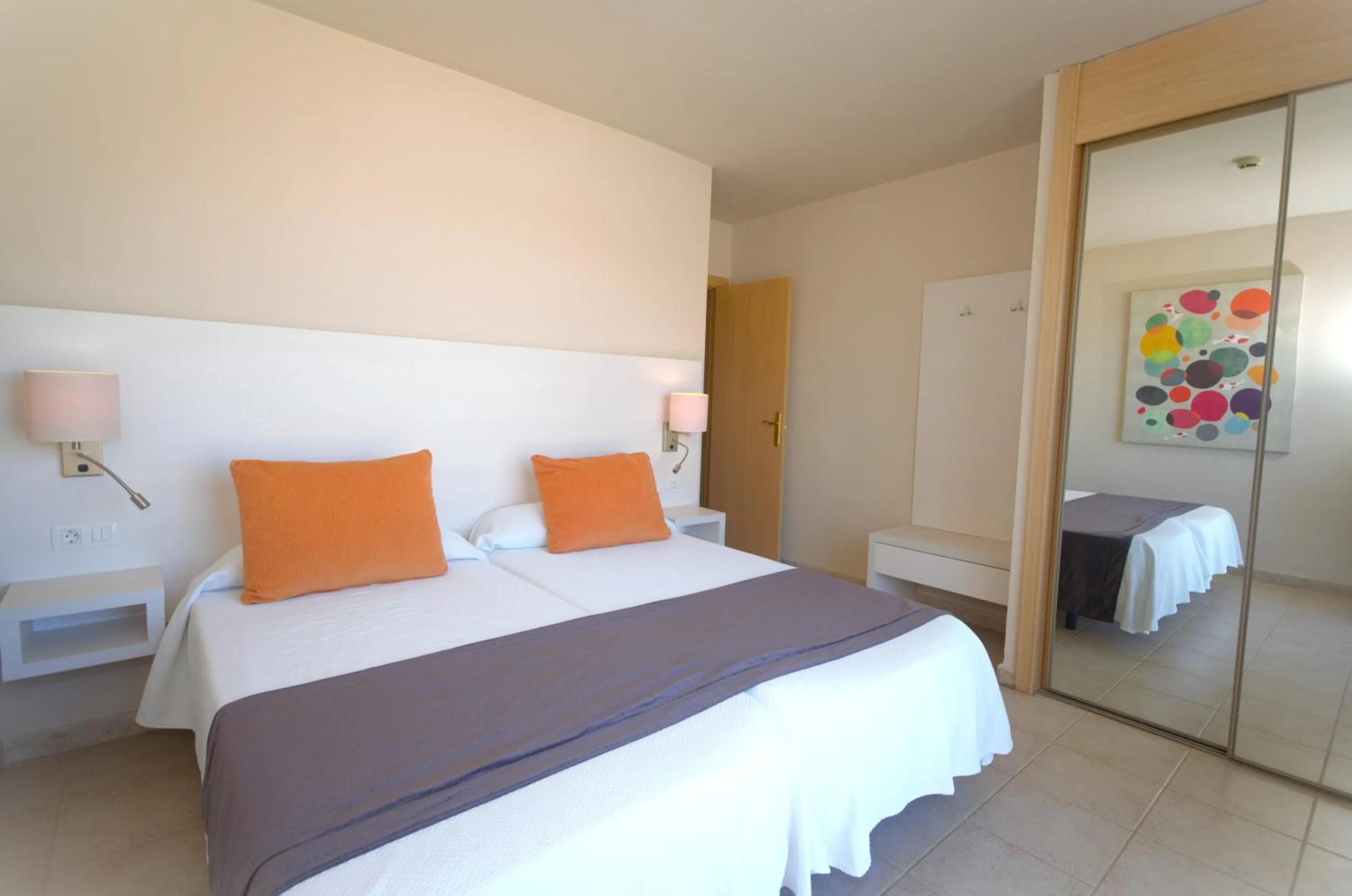 Bed in Apartamentos Natural Park