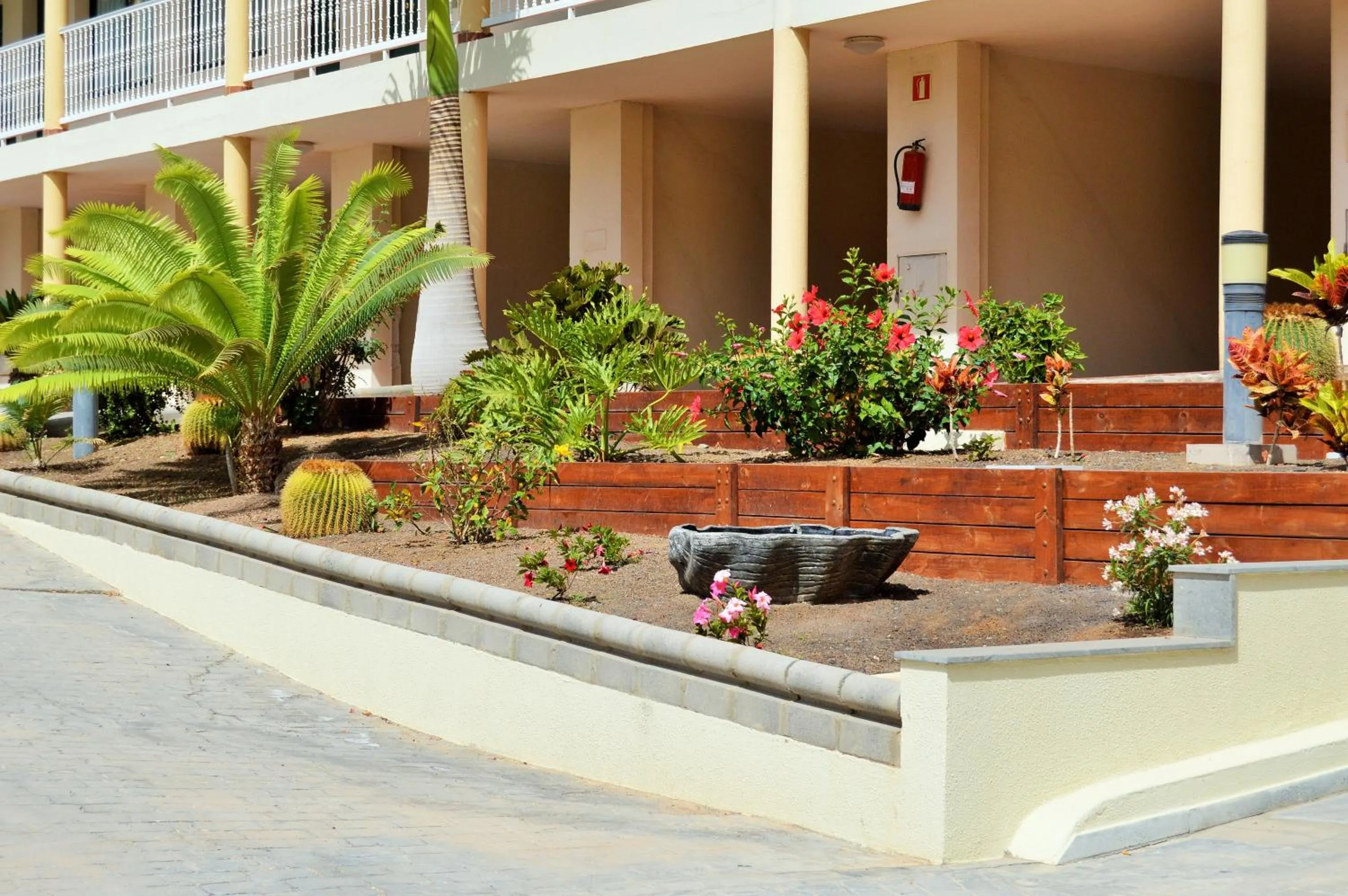 Garden in Apartamentos Natural Park