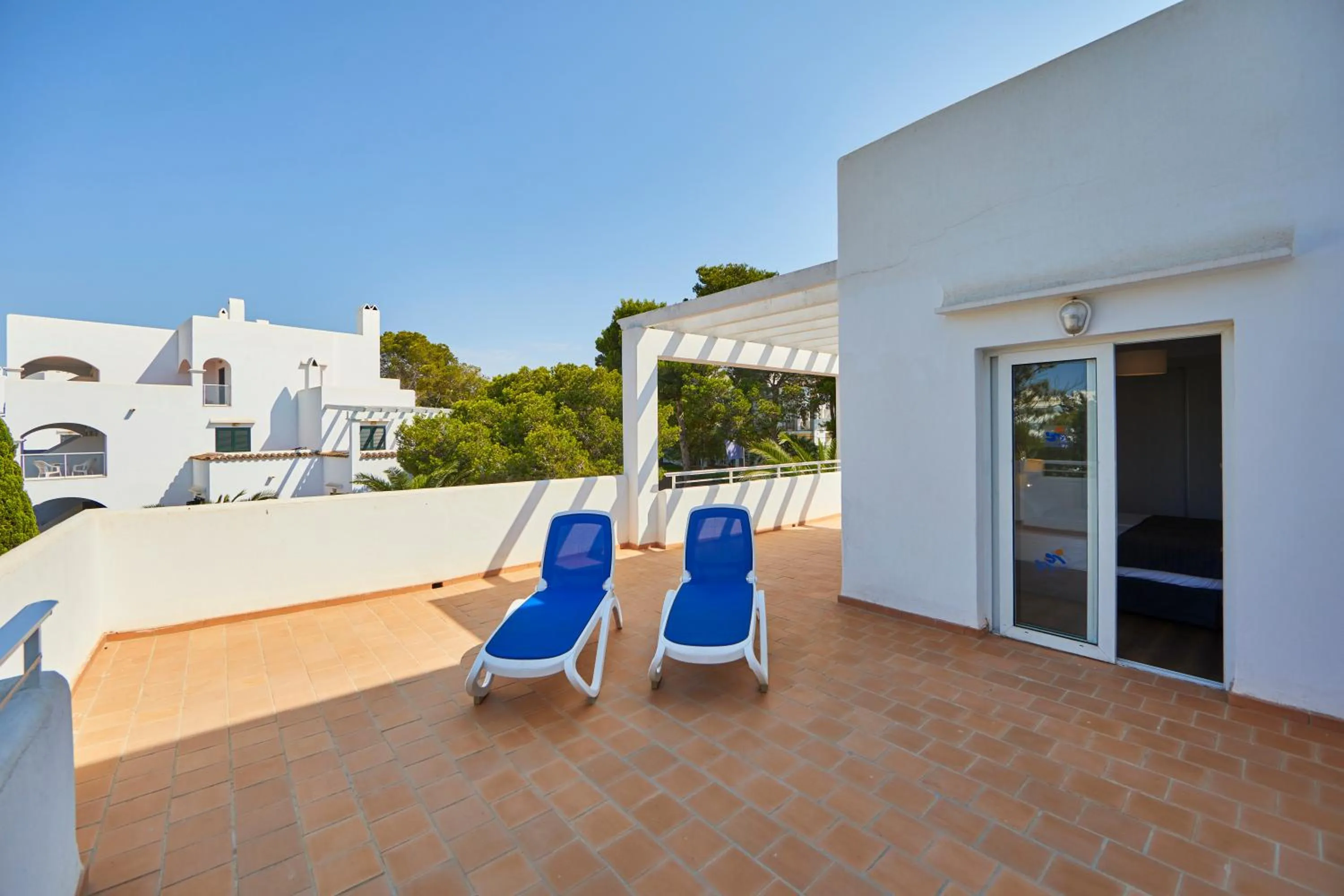 Balcony/Terrace in OLA Apartamentos Cala d'Or