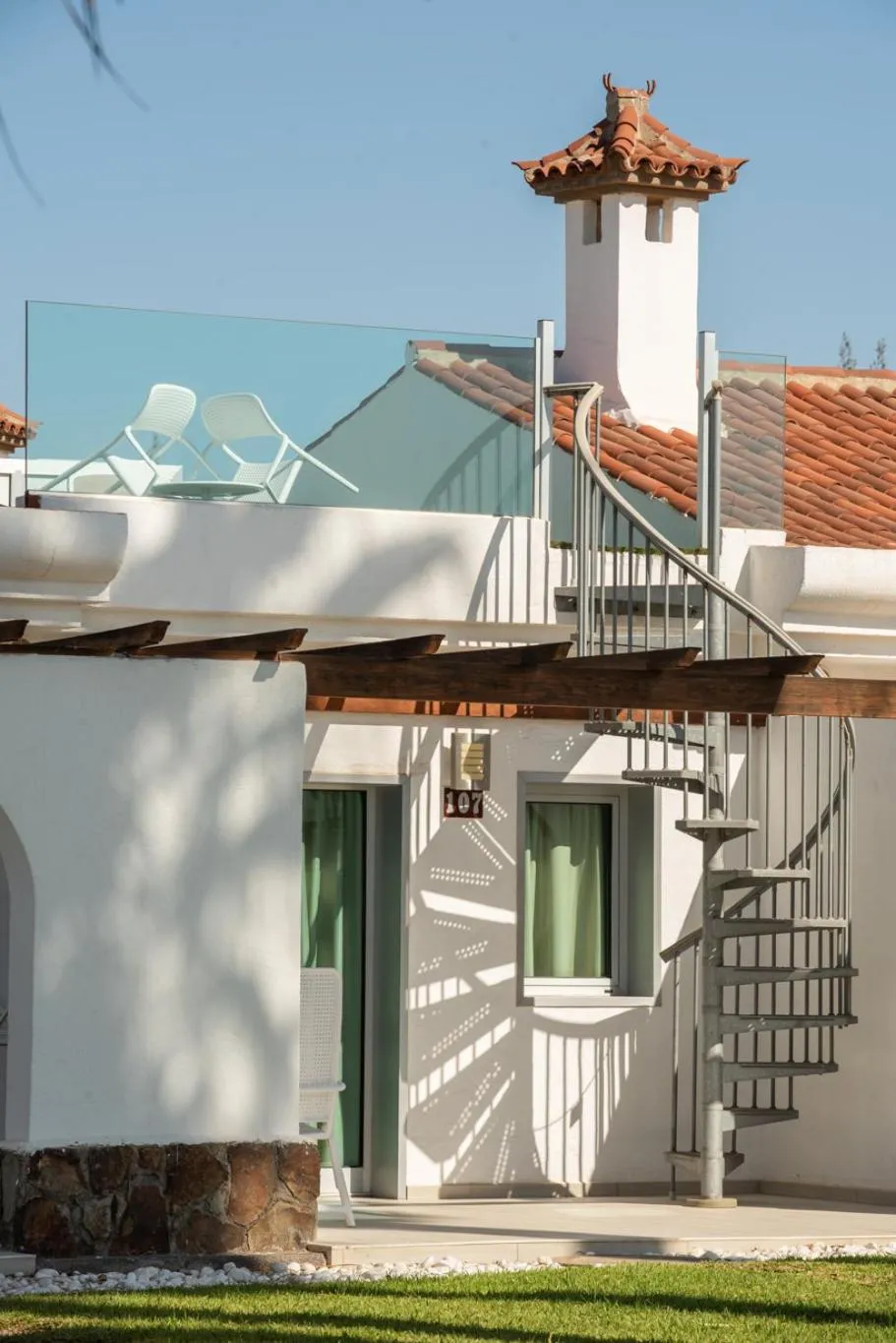 Solarium in Hotel LIVVO Dunagolf Suites