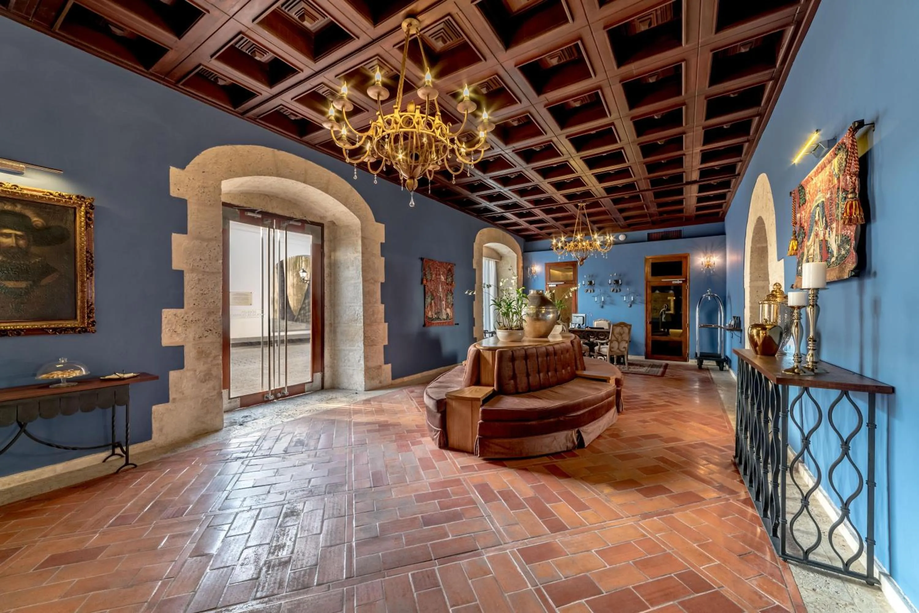 Lobby or reception in Hodelpa Nicolás de Ovando