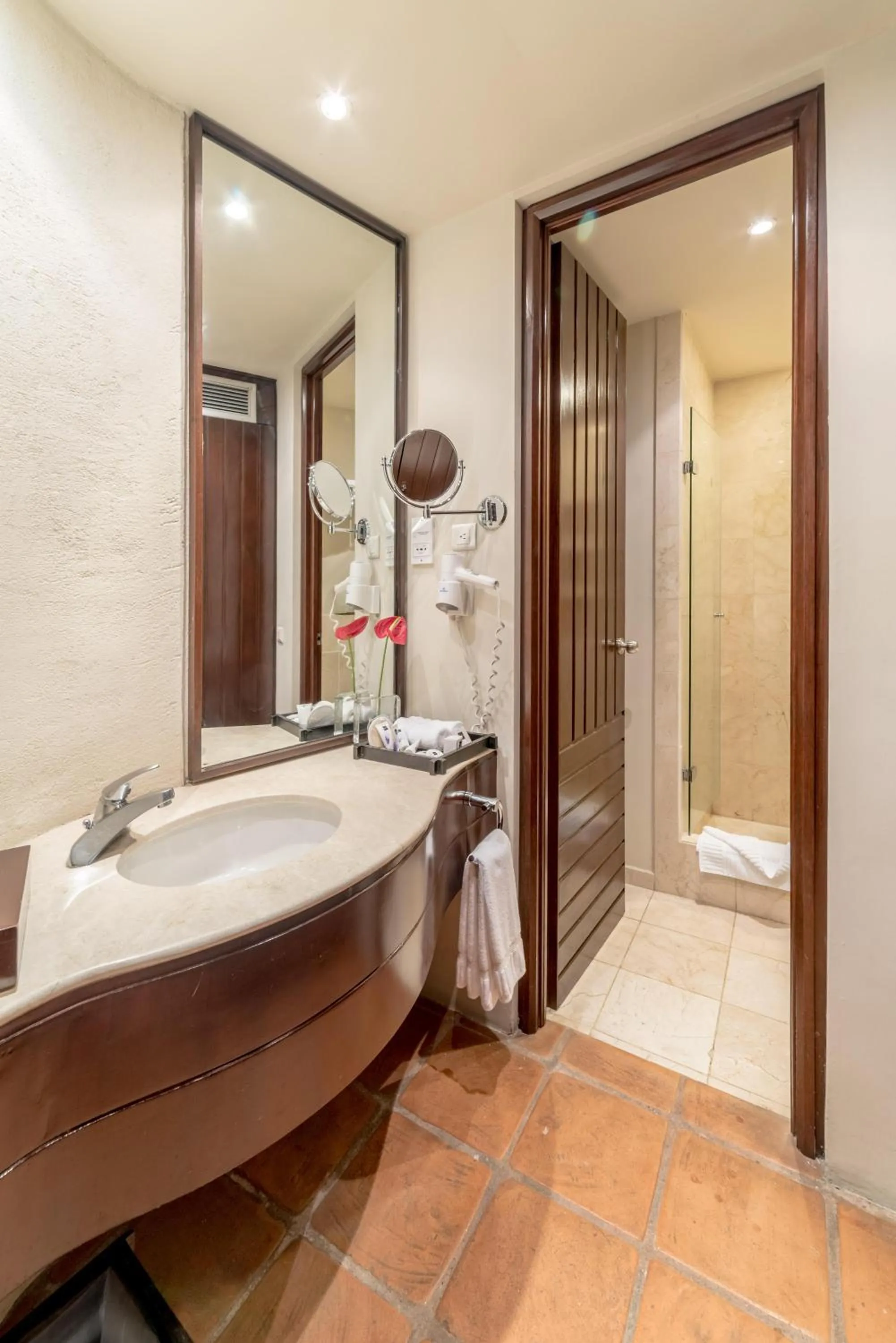 Bathroom in Hodelpa Nicolás de Ovando