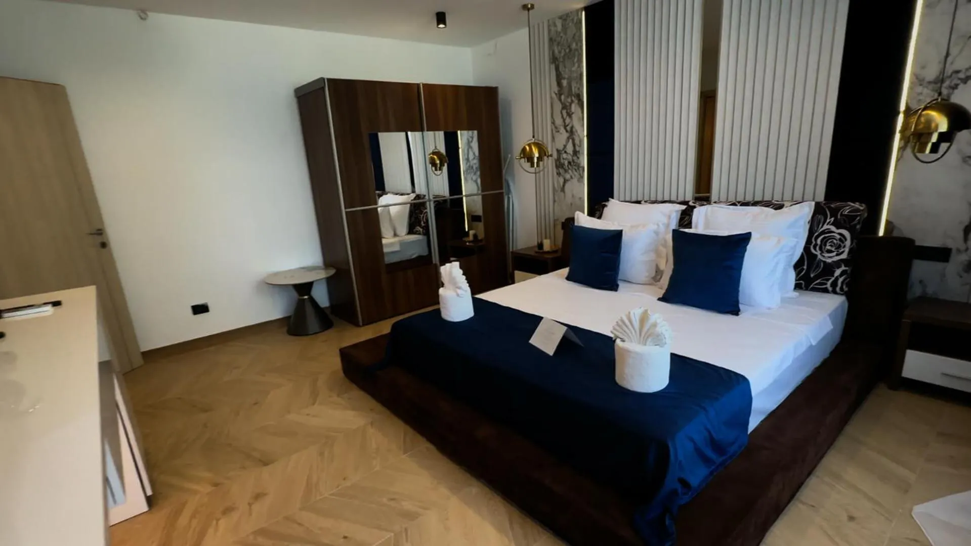 Bed in Aqvatonic Hotel - Steaua de Mare