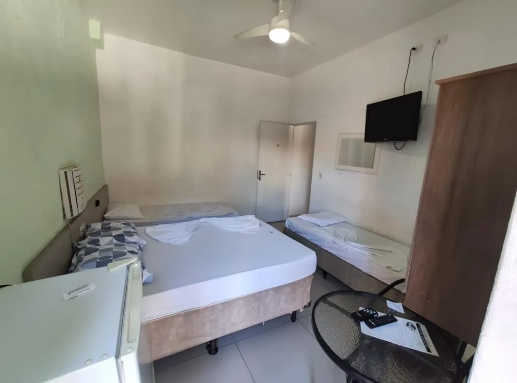 Bed in Hotel São João