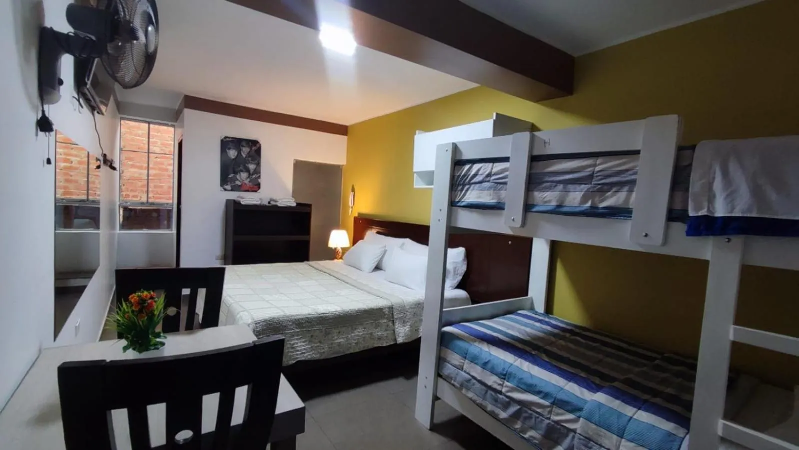 bunk bed in Hotel Santa Maria