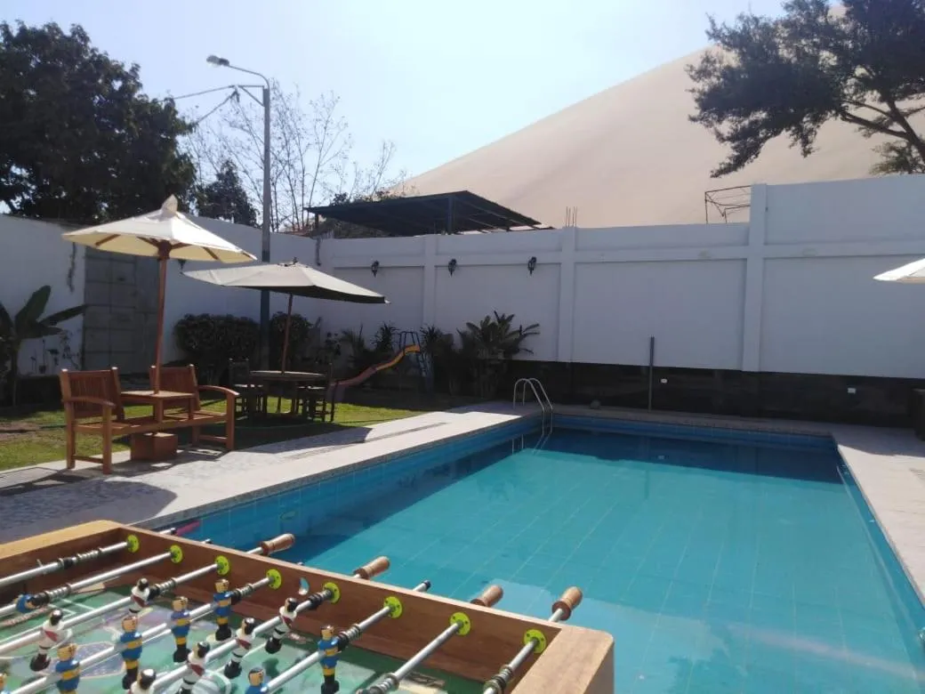 Patio in Hotel Santa Maria