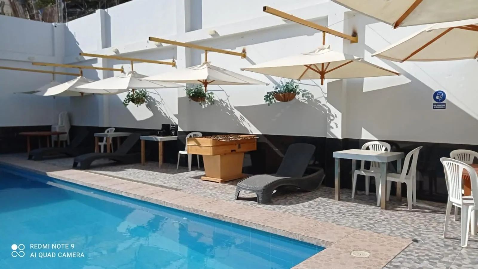 Patio in Hotel Santa Maria