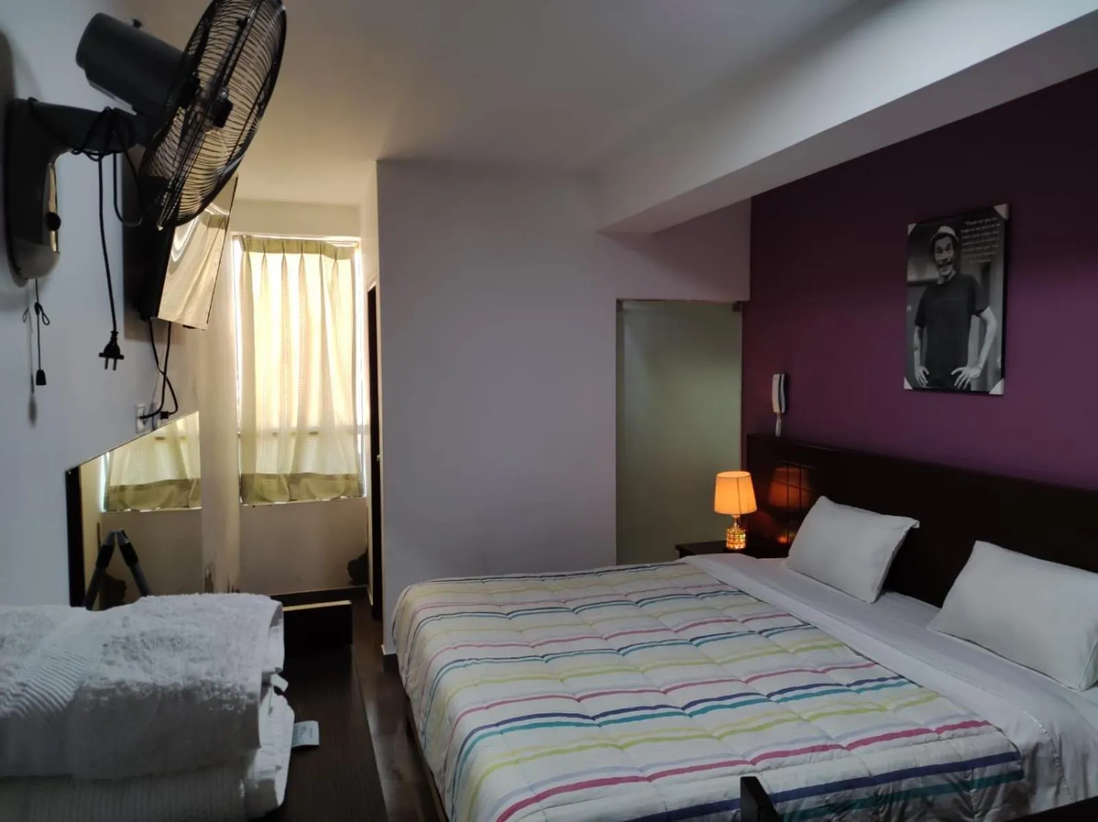 Bed in Hotel Santa Maria