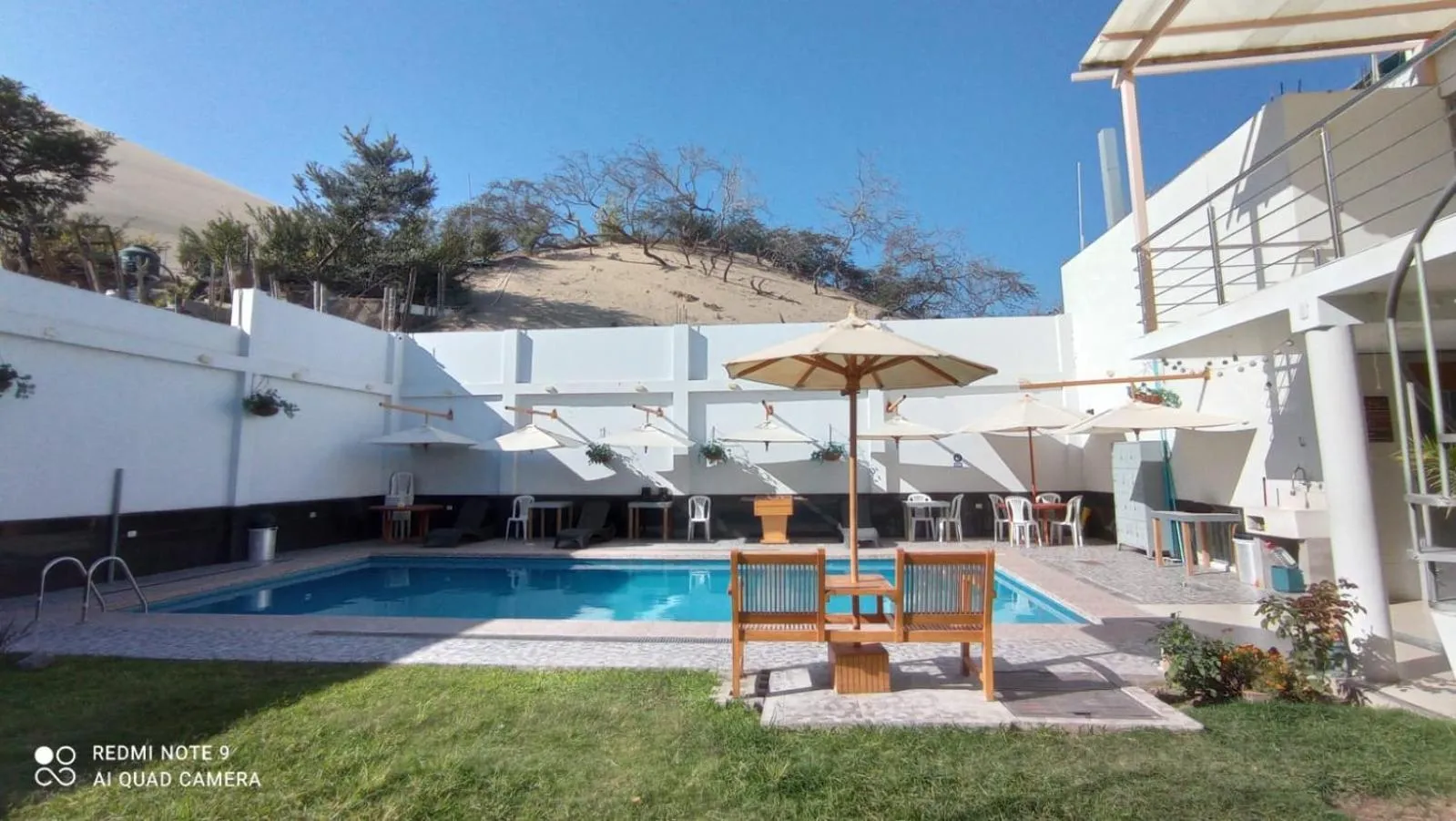 Patio in Hotel Santa Maria