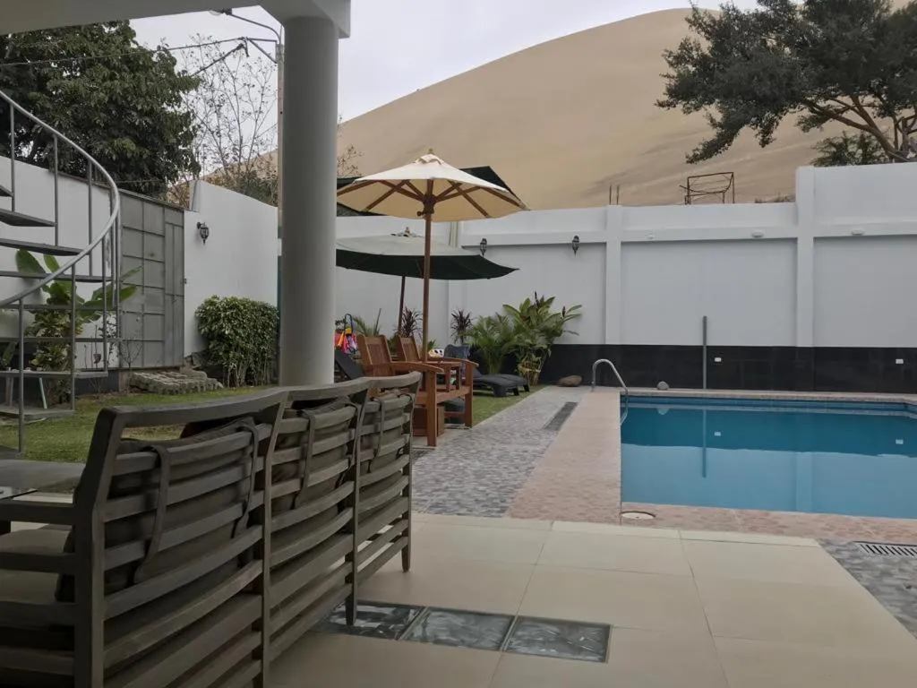 Patio in Hotel Santa Maria