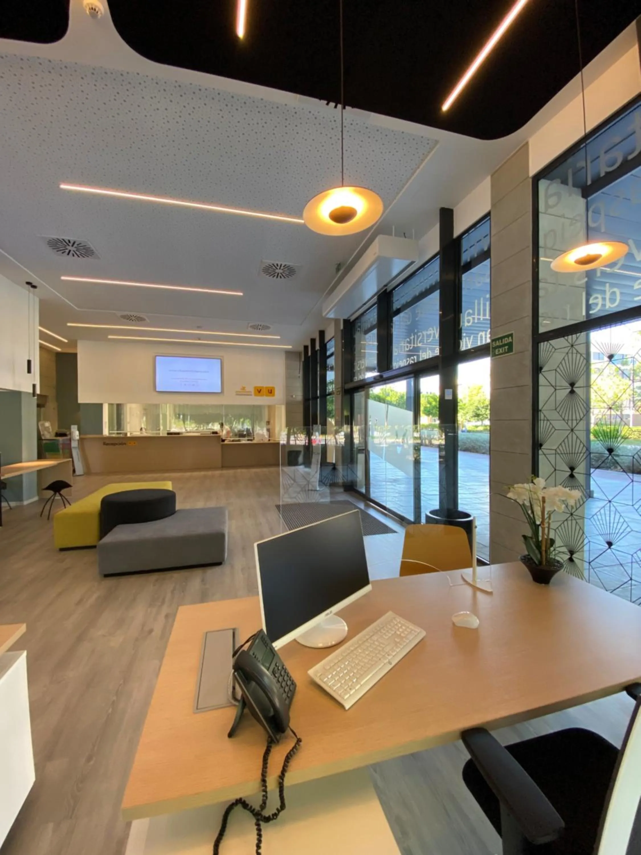 Lobby or reception in Villa Alojamiento y Congresos - Villa Universitaria