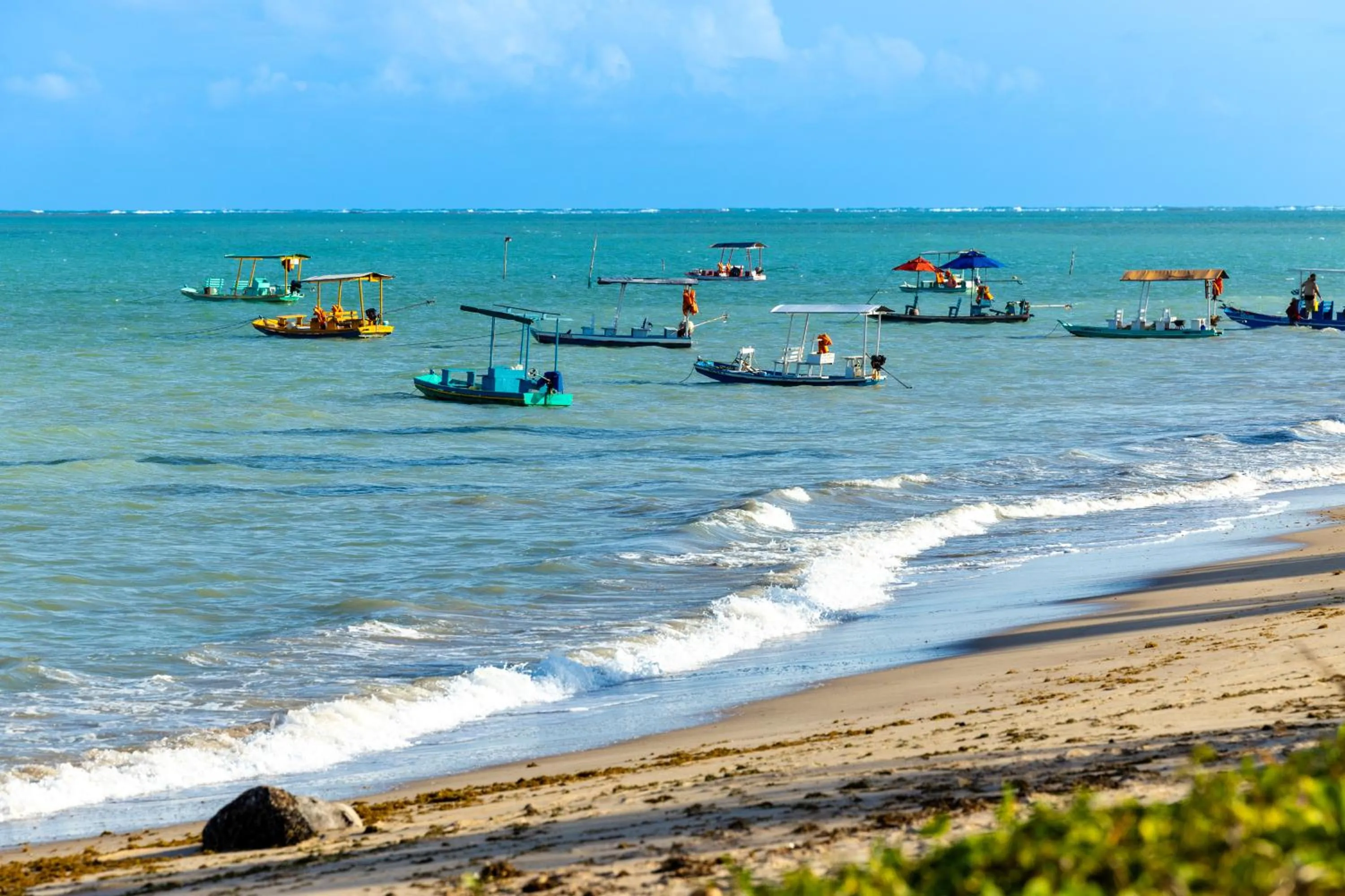 Beach in Pousada Aldeia Beijupirá